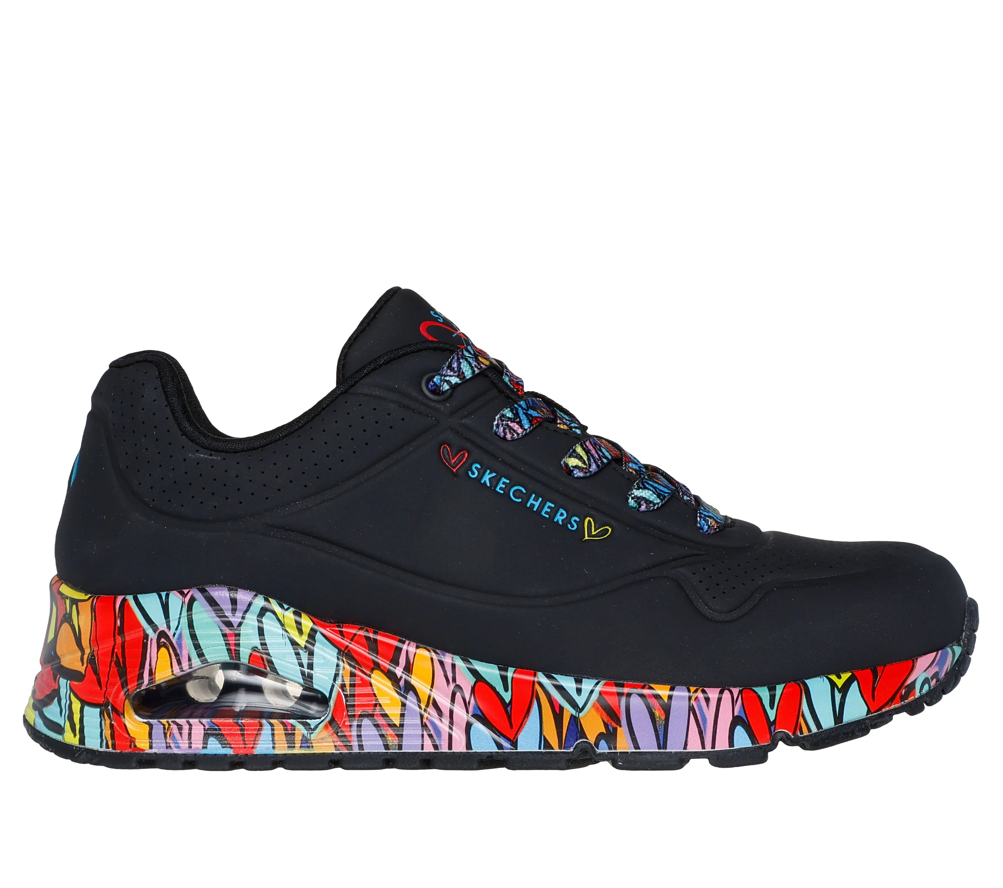 Skechers - UNO / RAVAGED LOVE - Sneaker Női utcai cipő