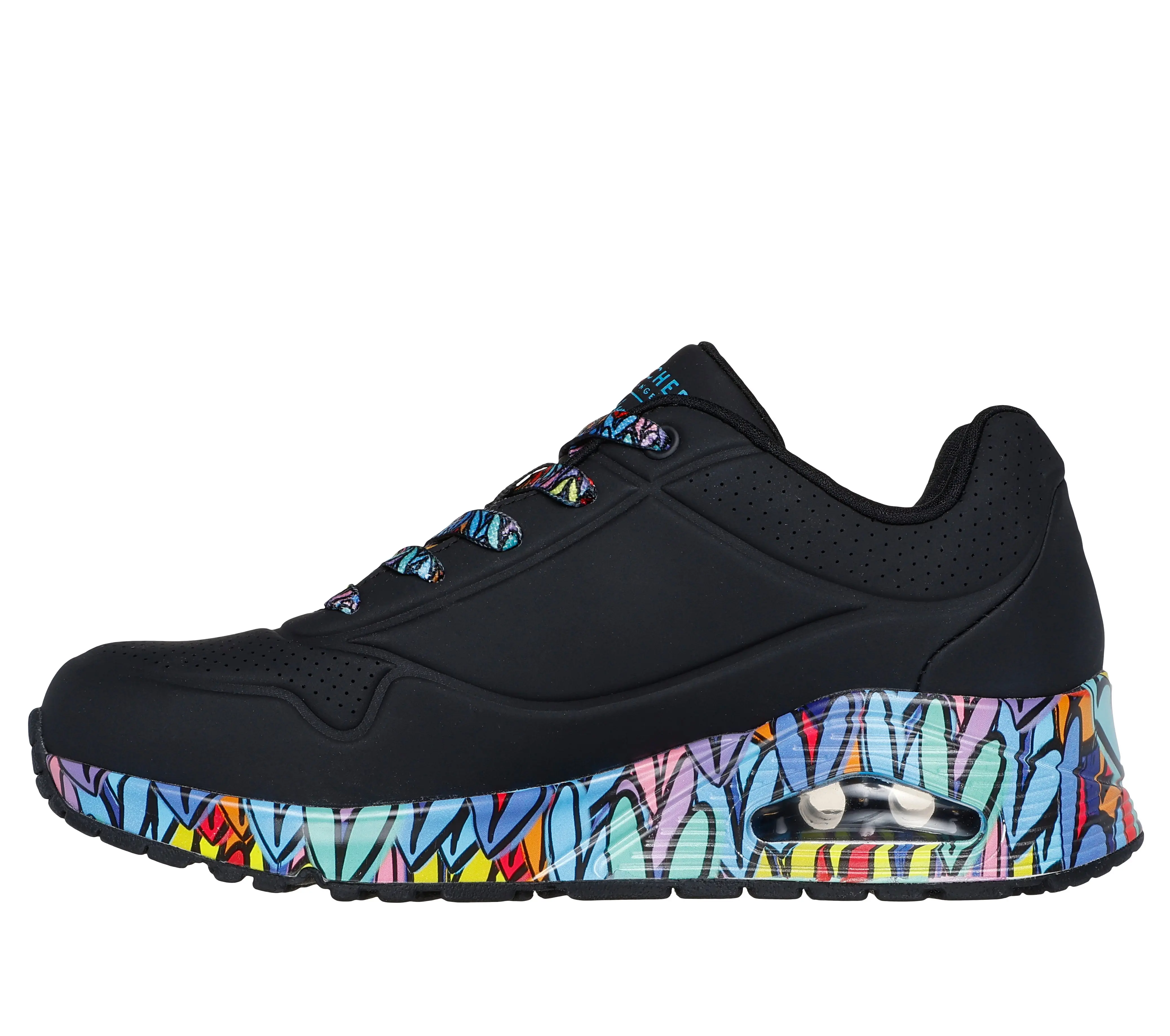 Skechers - UNO / RAVAGED LOVE - Sneaker Női utcai cipő