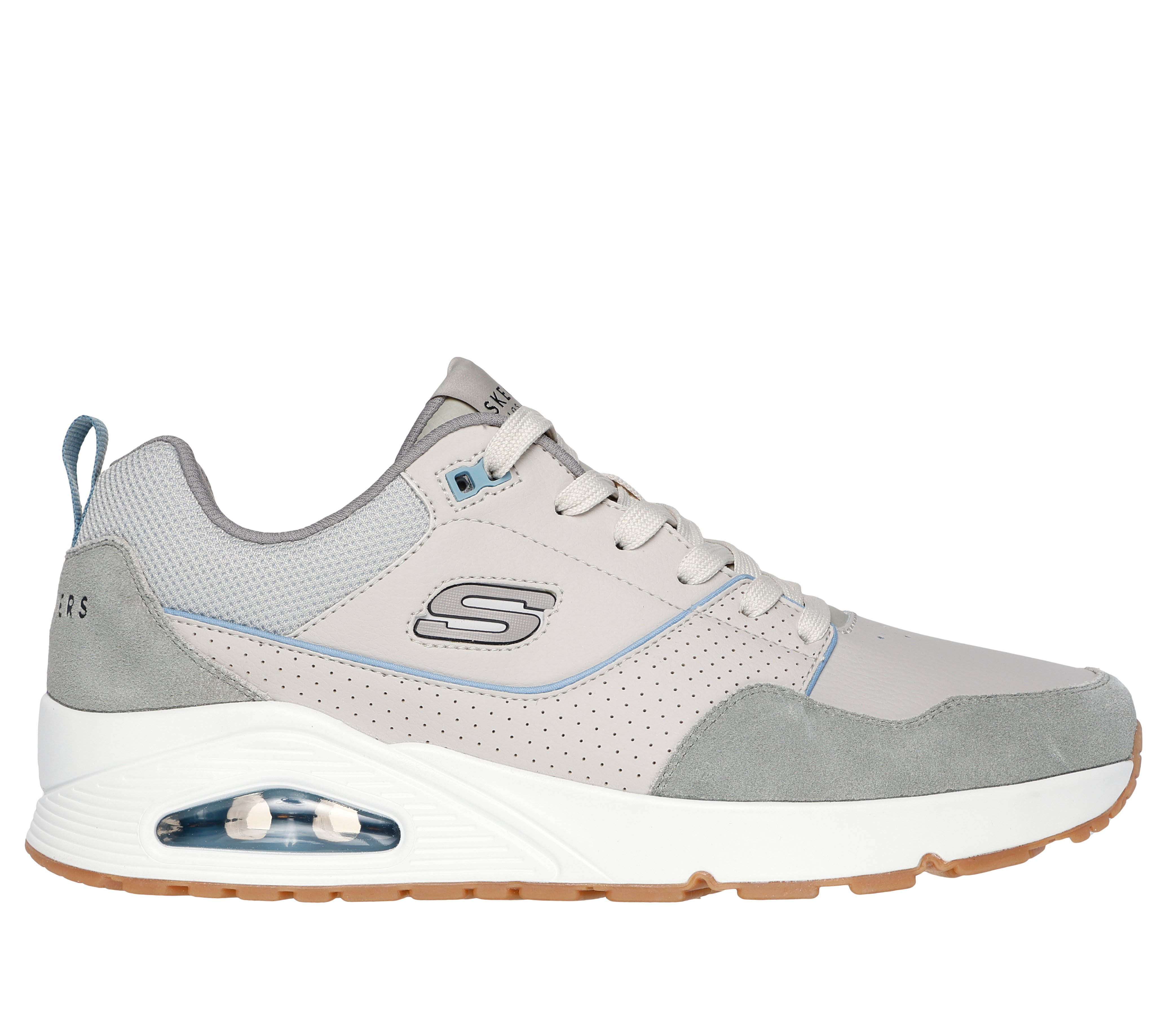 Skechers - UNO / RETRO ONE - Sneaker Bőr Férfi utcai cipő