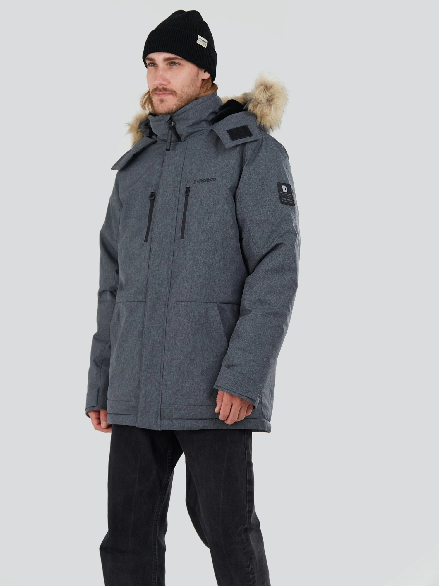 Fundango - Spirit Parka Jacket - Téli Férfi kabát
