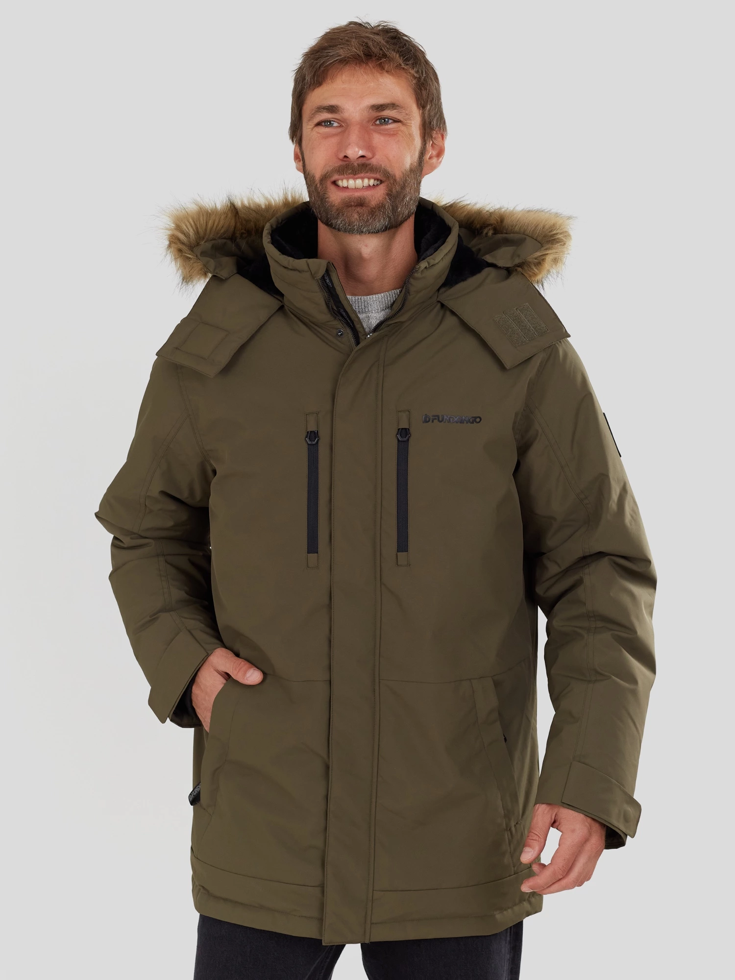 Fundango - Spirit Parka Jacket - Téli Férfi kabát