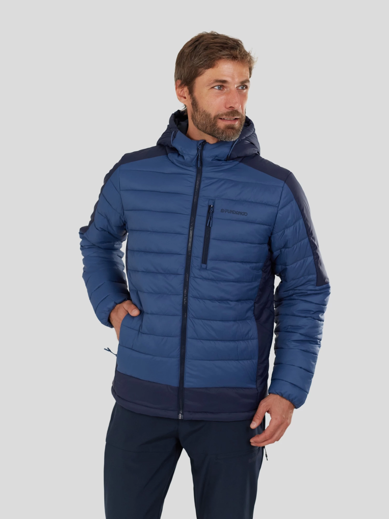 Fundango - Matt Hooded Jacket - Férfi kabát