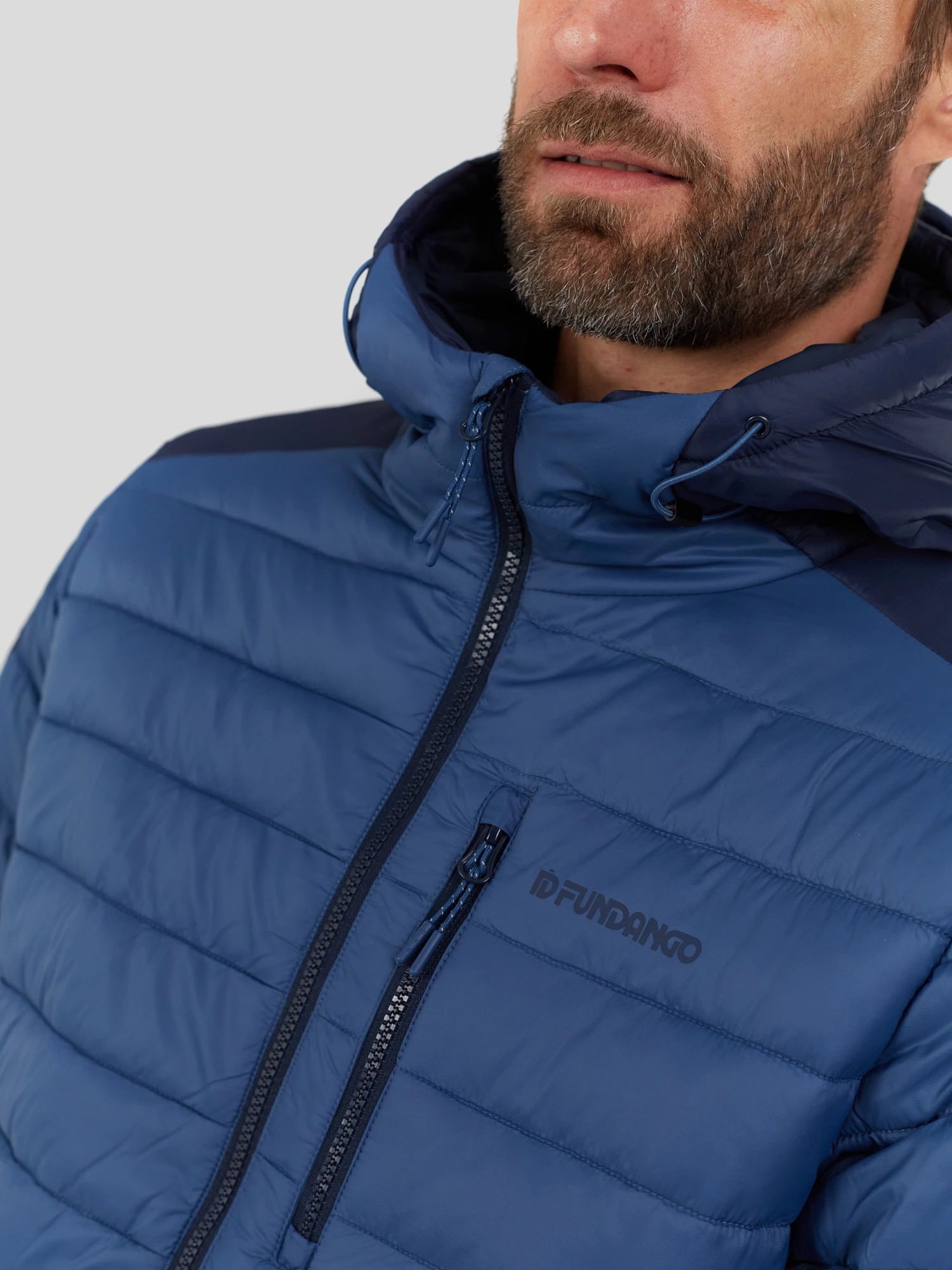 Fundango - Matt Hooded Jacket - Férfi kabát