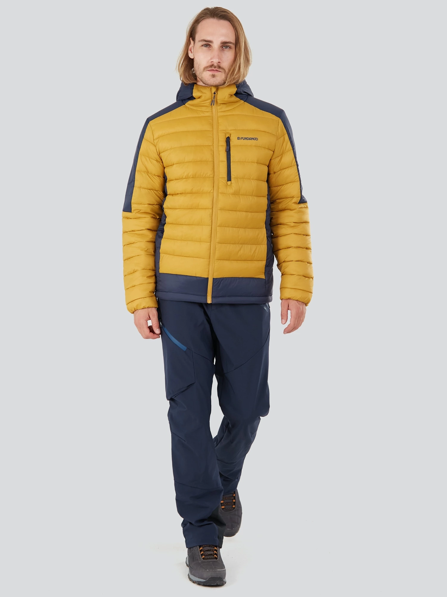 Fundango - Matt Hooded Jacket - Férfi kabát