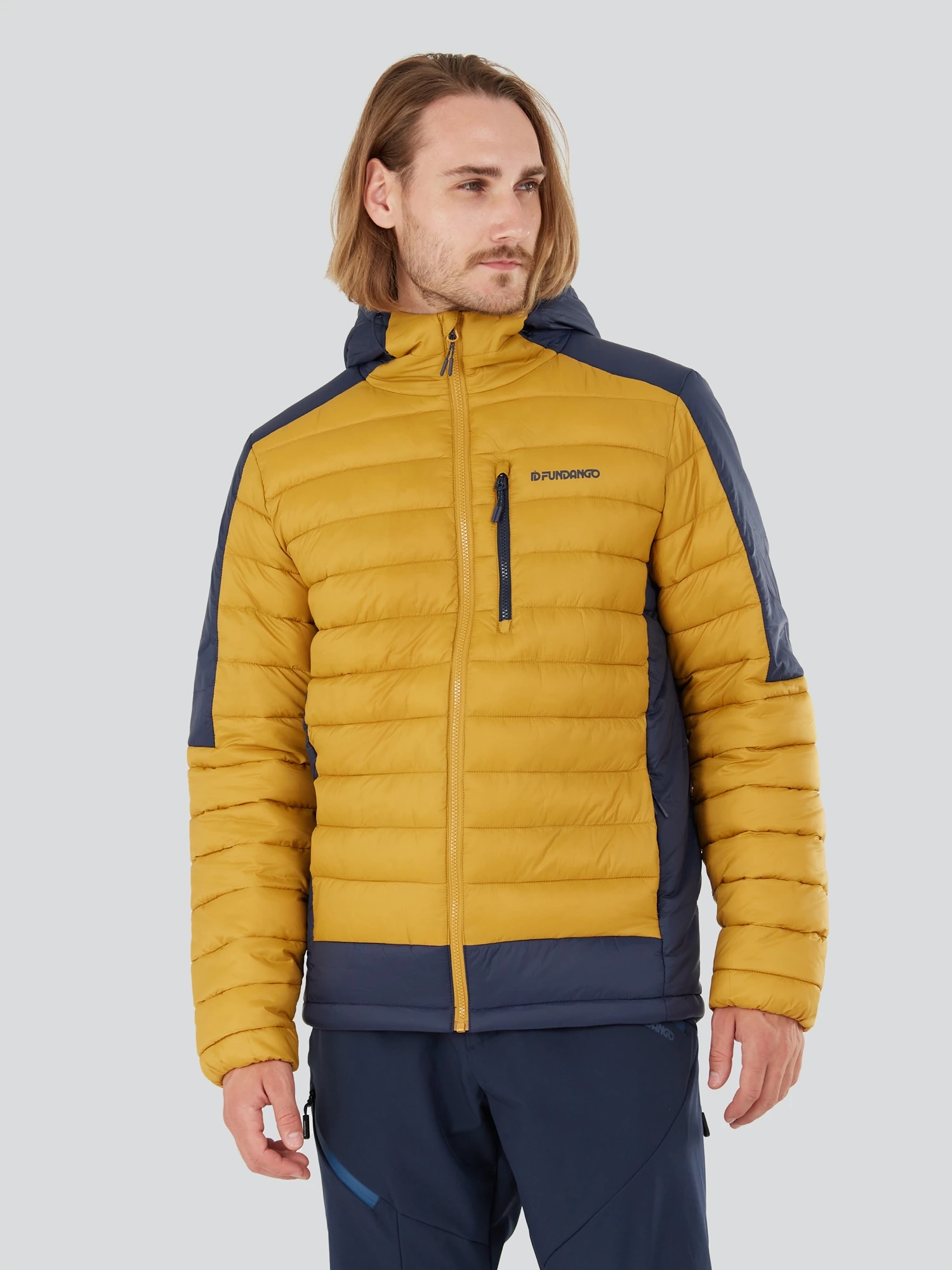 Fundango - Matt Hooded Jacket - Férfi kabát