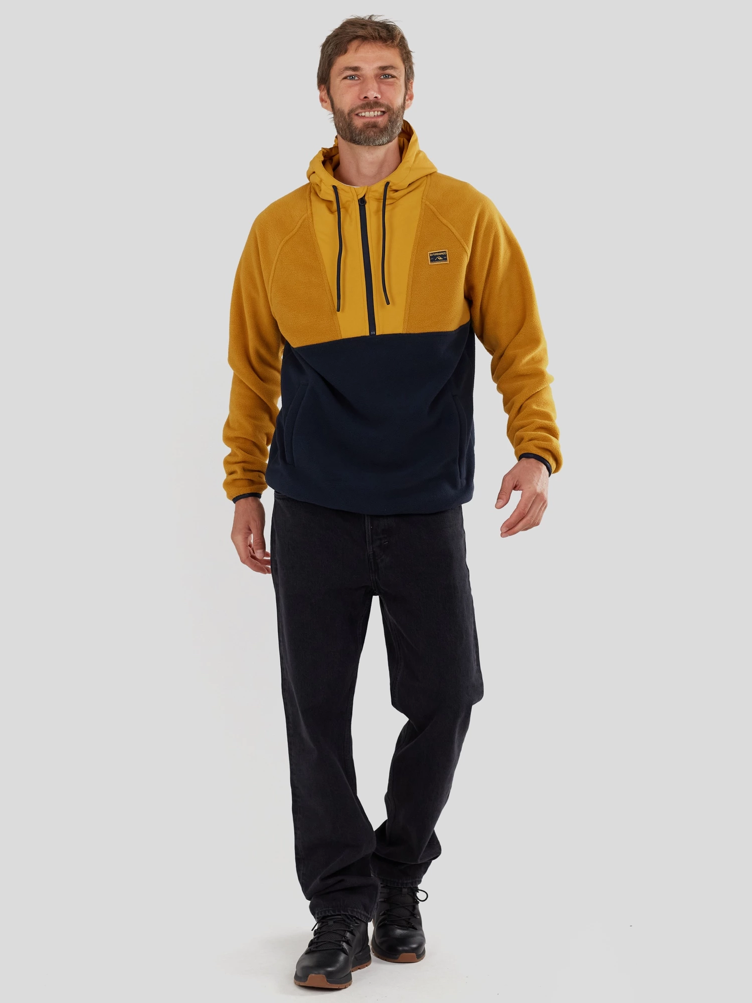 Fundango - Carlos Fleece Pullover - Férfi melegítő pulóver