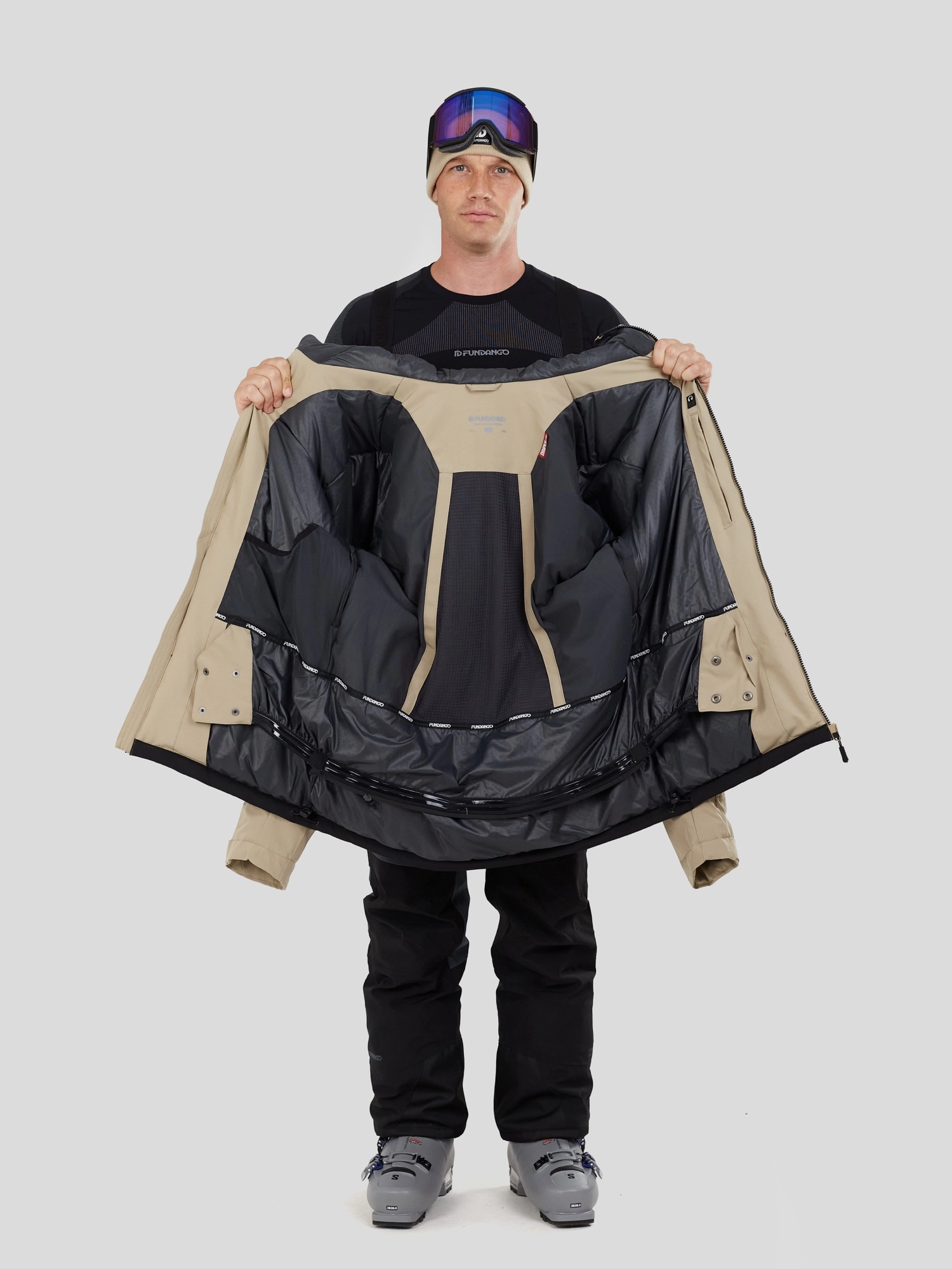 Fundango - Privet Allmountain Jacket - Vízálló Férfi síkabát