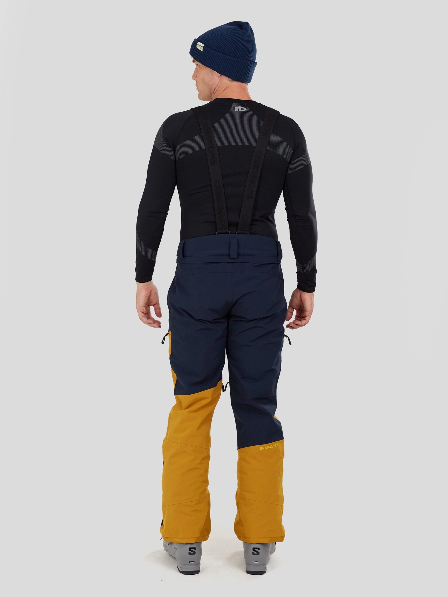 Fundango - Teak Colourblock Pants - Férfi sínadrág