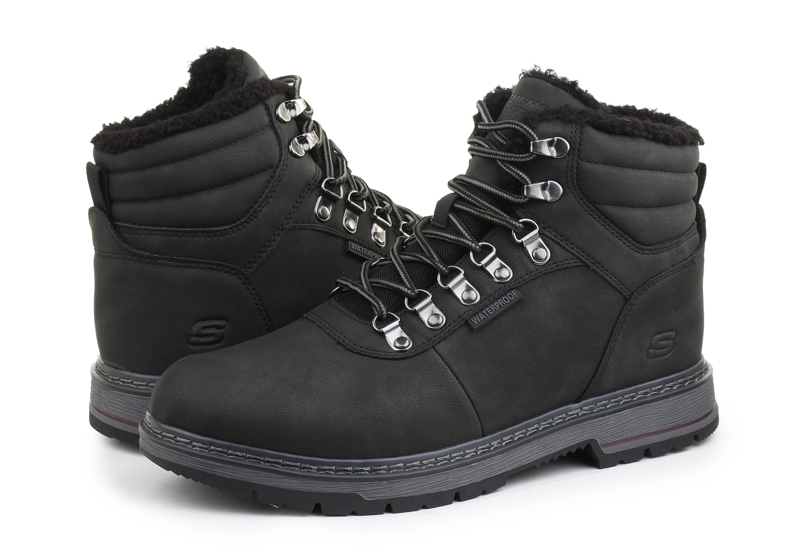 Skechers - CORADO / MEMPHIS - Vízálló Bélelt Férfi Bakancs