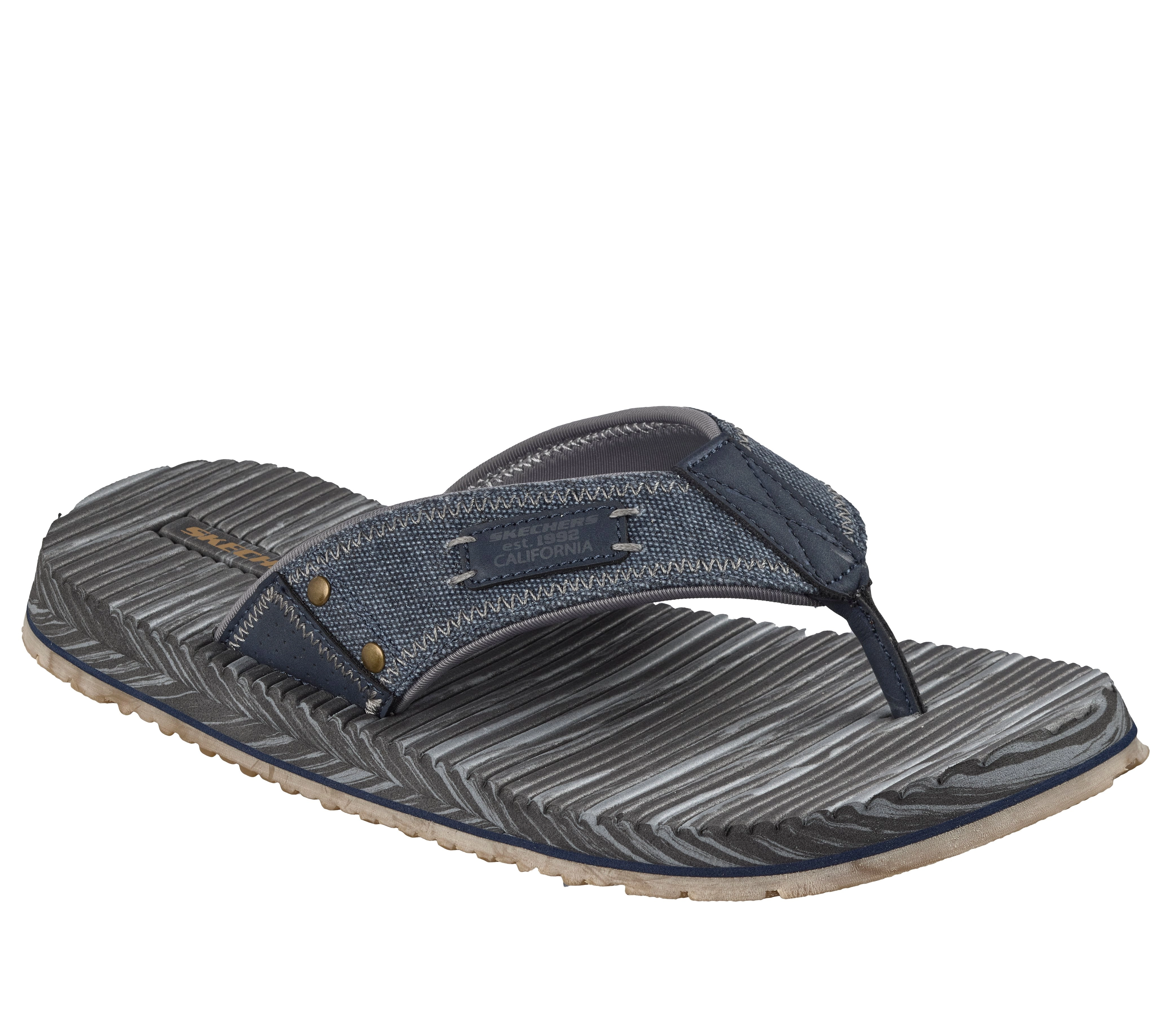 Skechers - QUILL/SEA SIDE - Férfi papucs