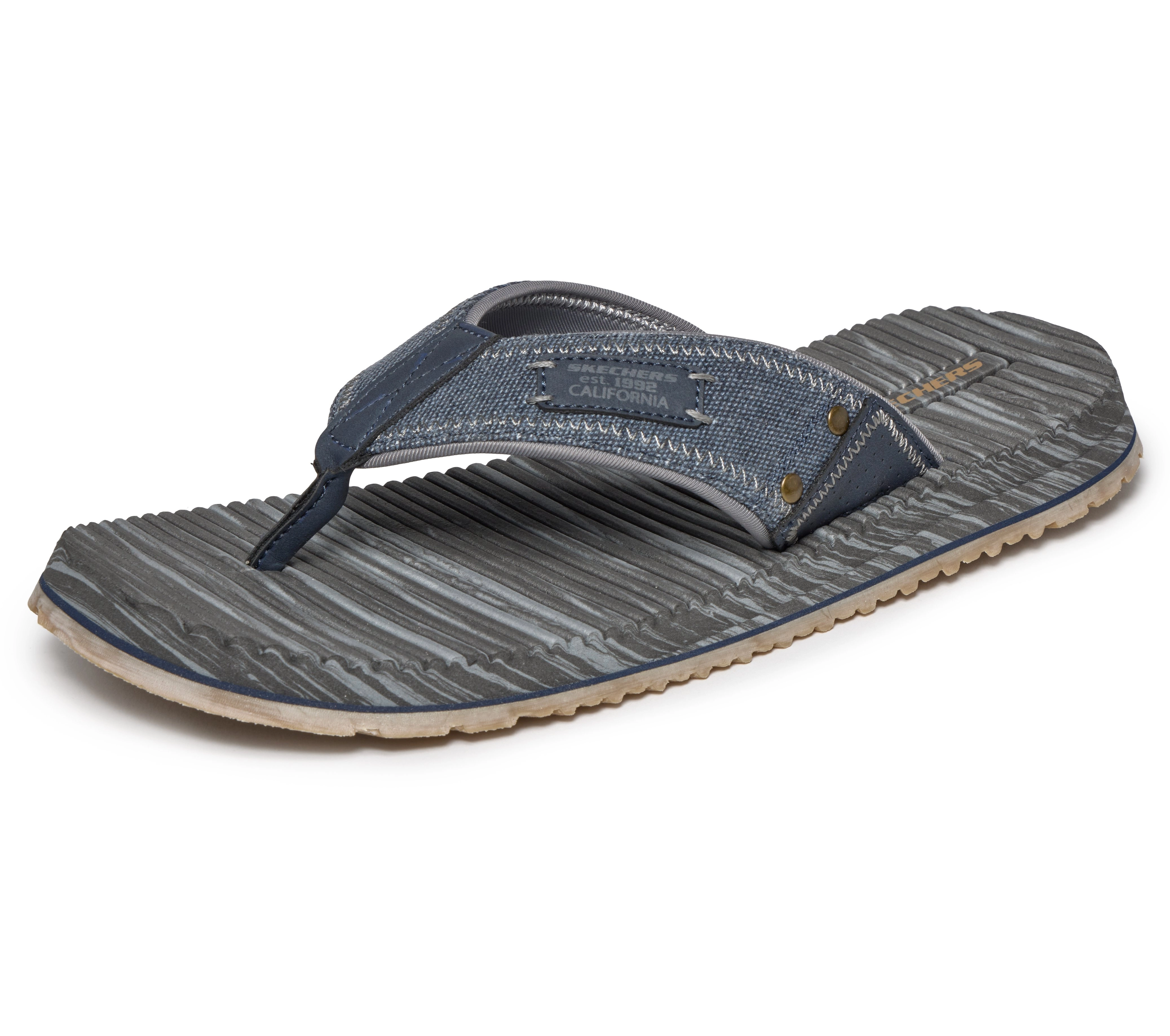 Skechers - QUILL/SEA SIDE - Férfi papucs