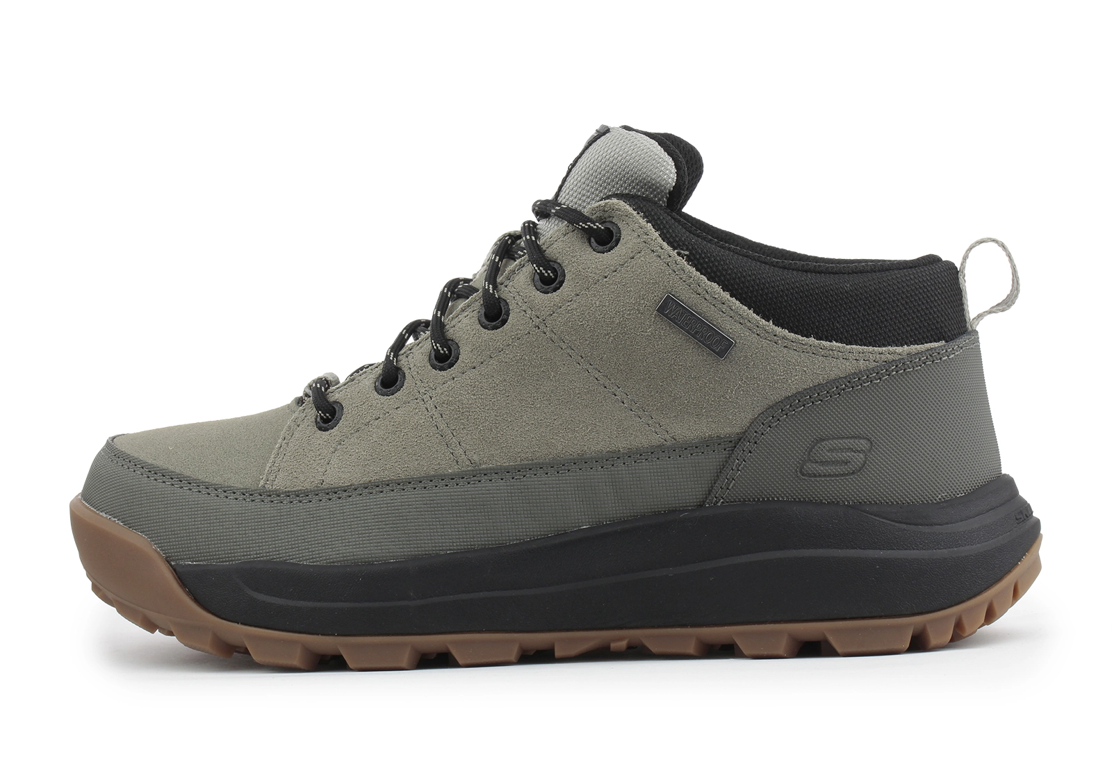 Skechers - CAMBERT / BRUIN - Vízálló Bőr Férfi Bakancs