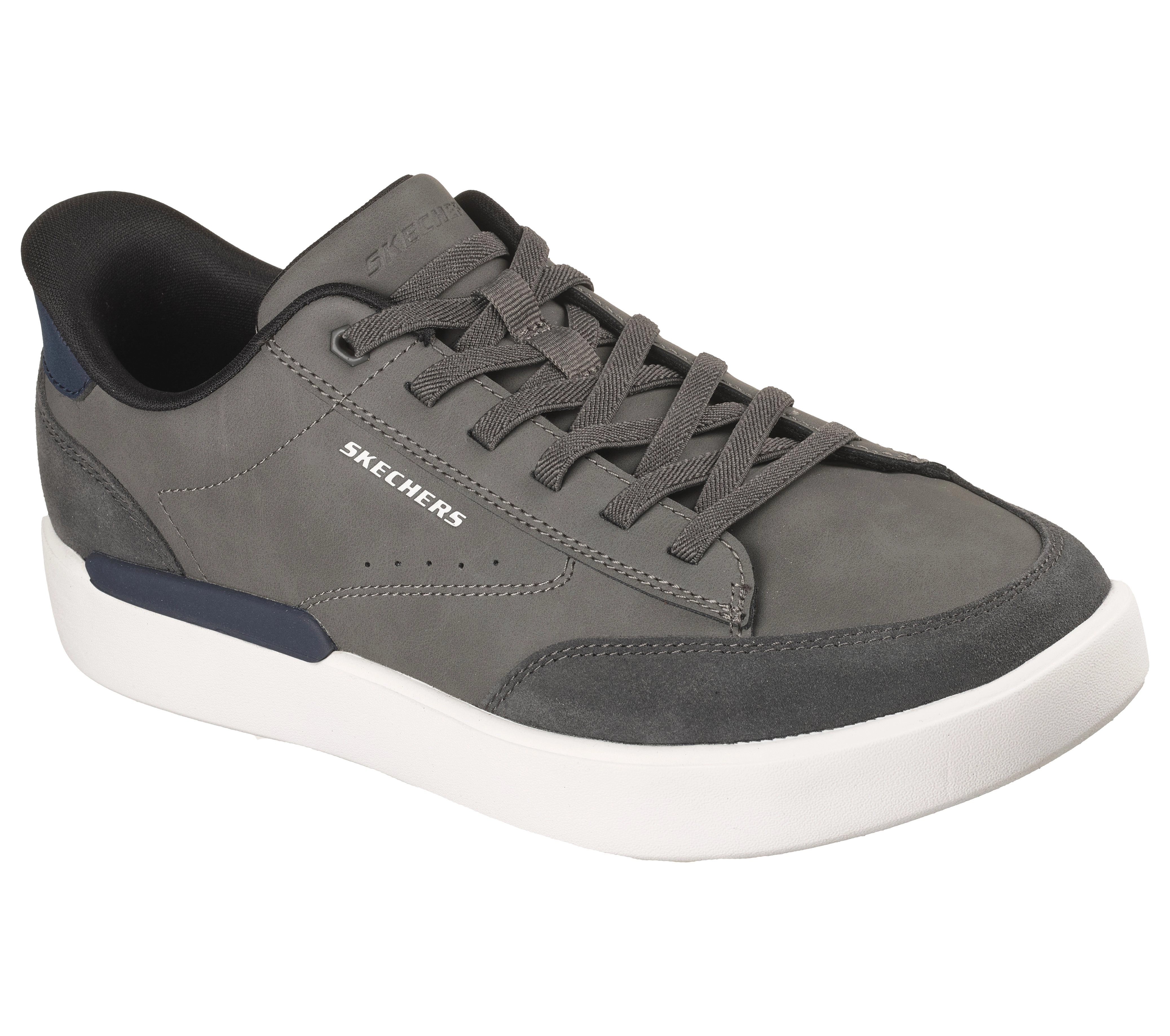 Skechers - VERLOMA/RADICAL - Bőr Slip-Ins Sneaker Férfi utcai cipő
