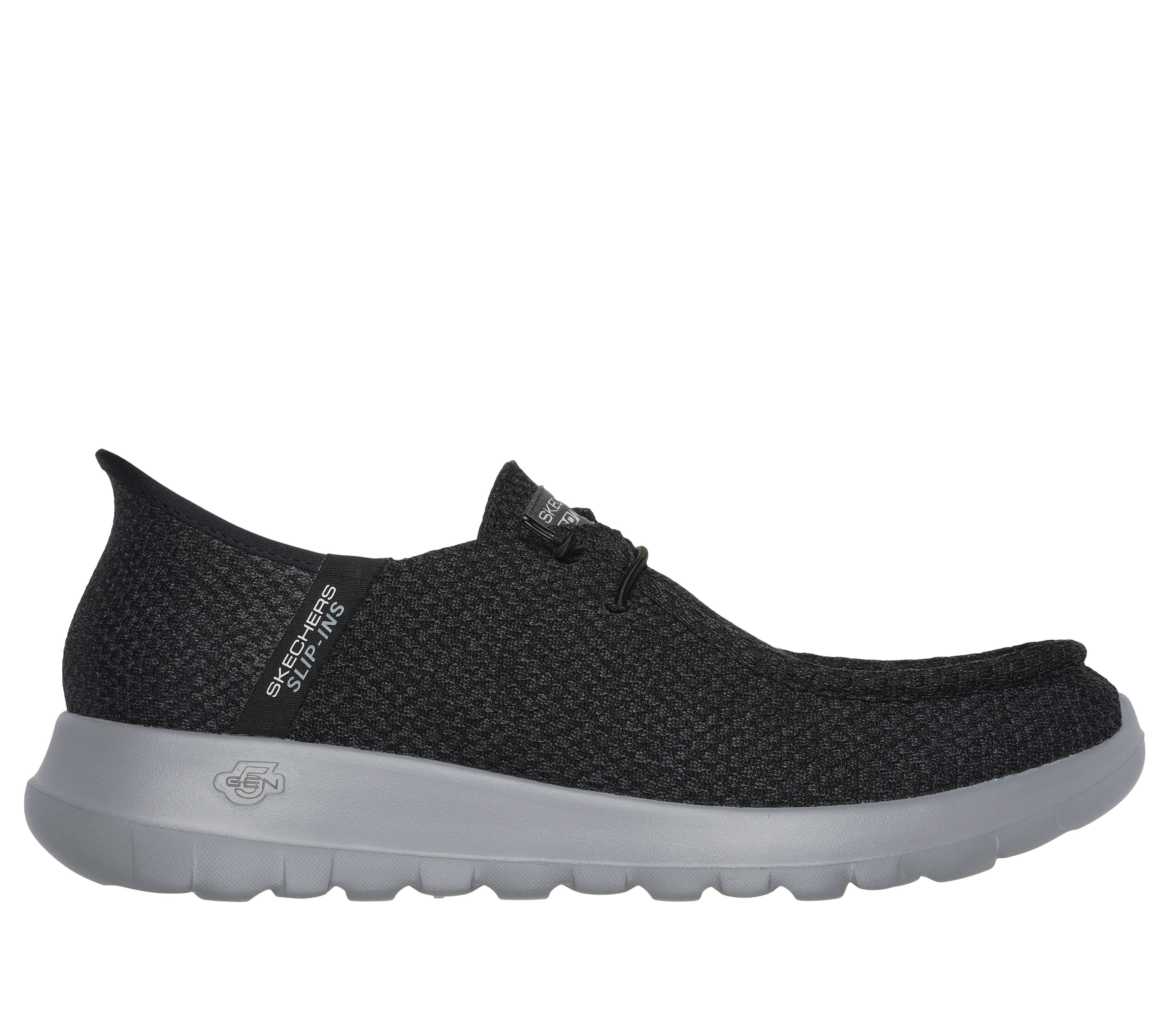 Skechers - GO WALK MAX / HALCYON - Slip-On Férfi utcai cipő