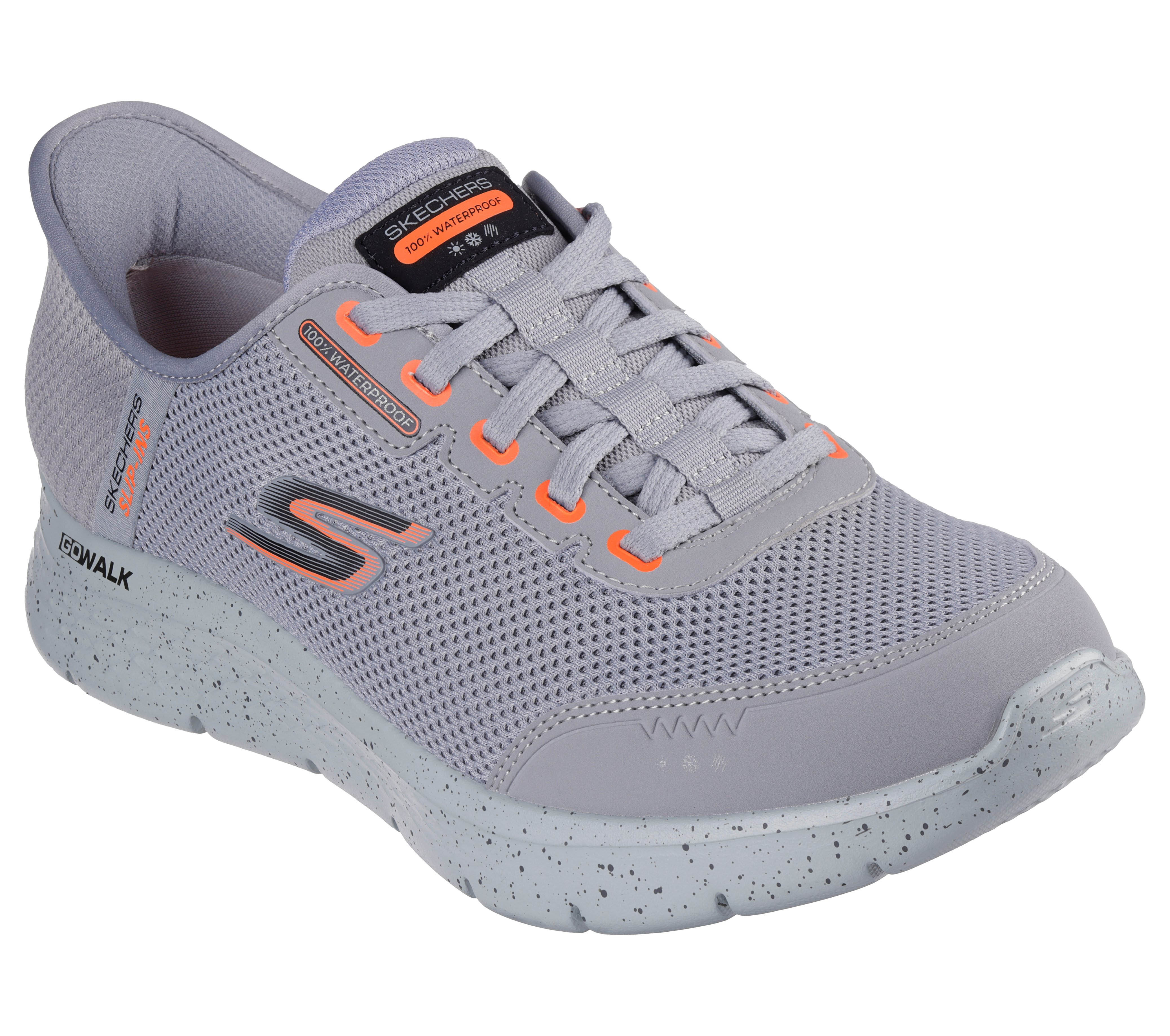 Skechers - GO WALK FLEX / 100% WATERPROOF - Vízálló Slip-Ins Férfi utcai cipő
