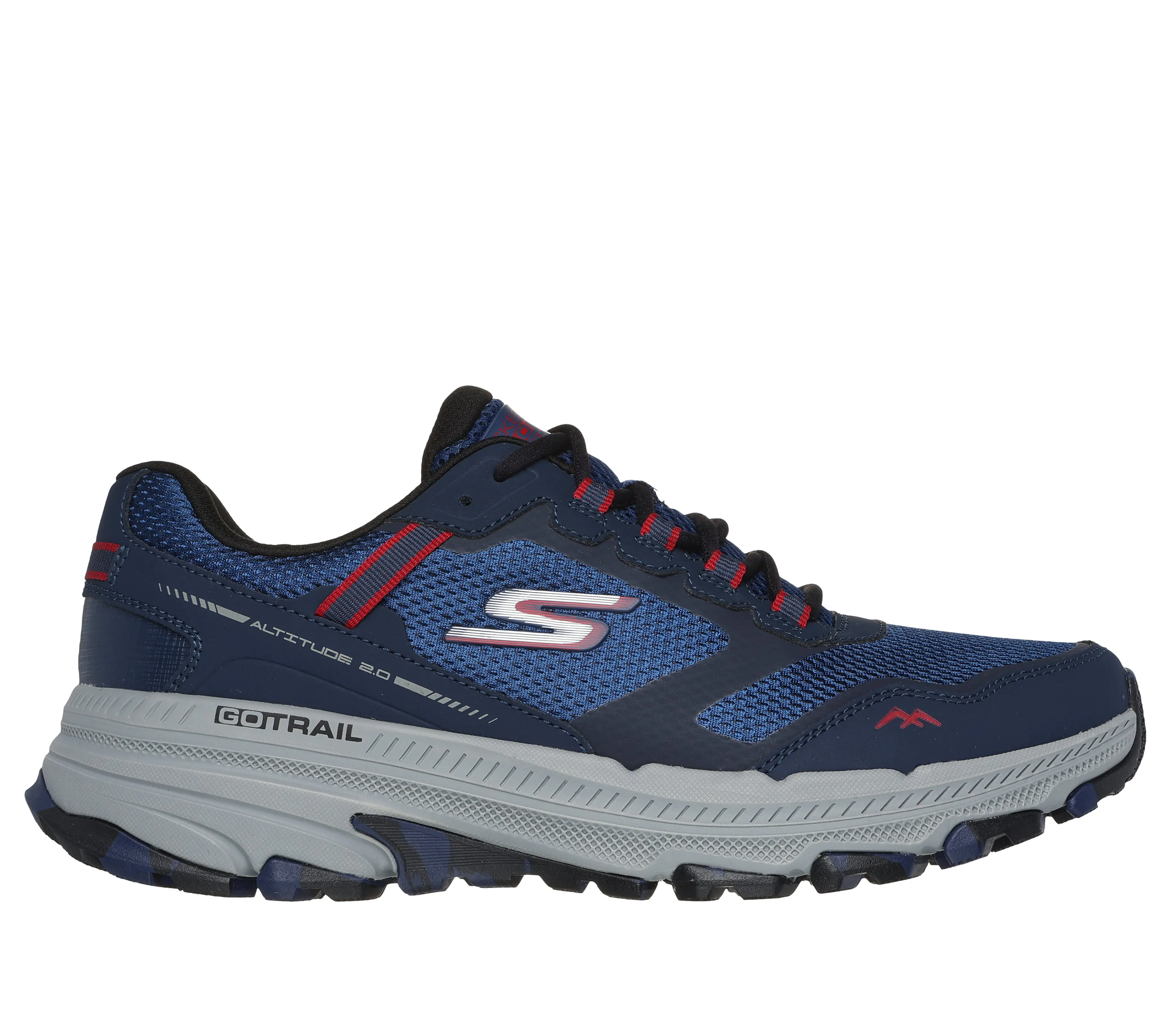 Skechers - Trail Air Mesh Lace Up W/ Lea - Férfi Futócipő