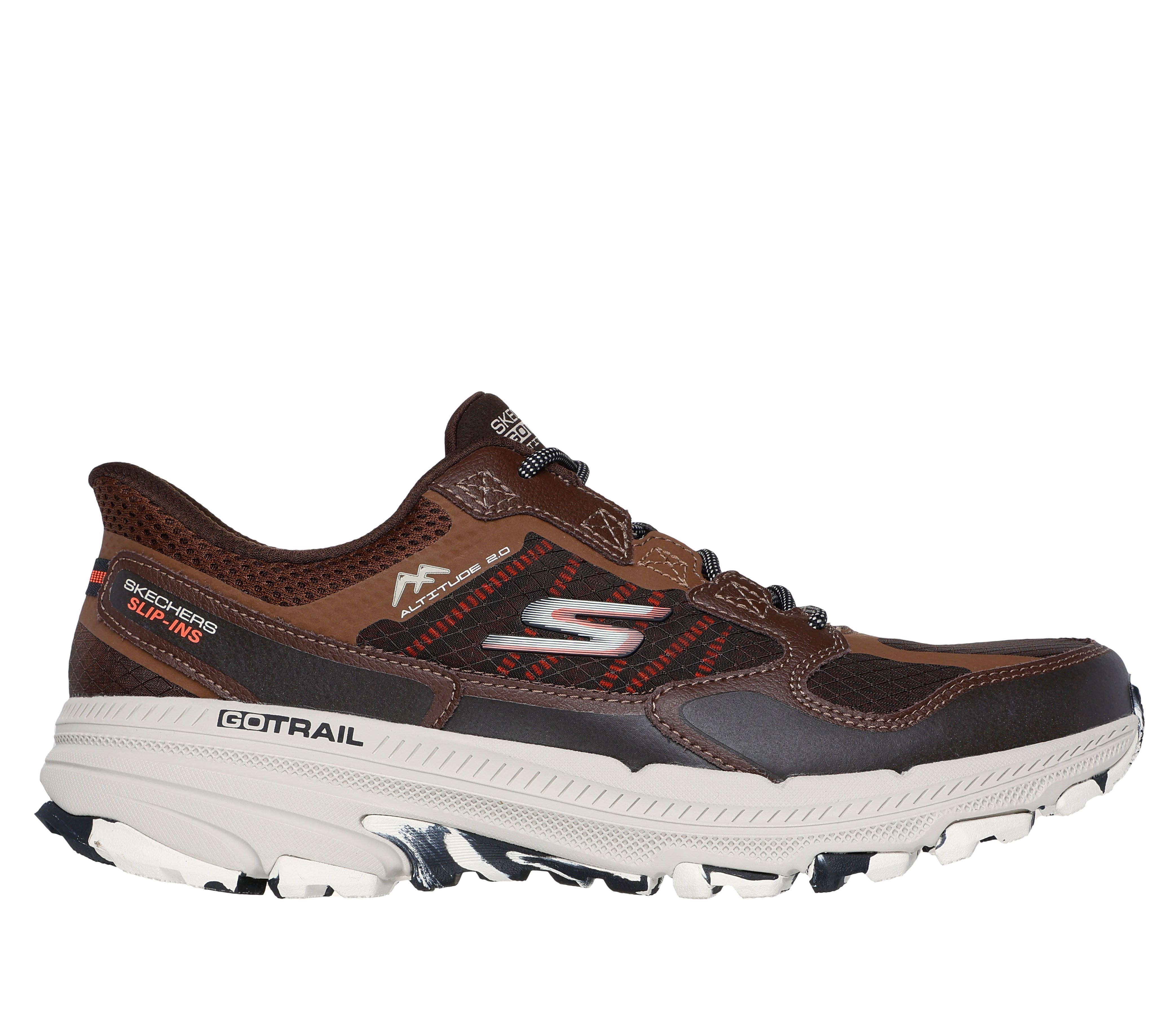 Skechers - GO RUN TRAIL ALTITUDE 2.0 / ROCKY HILL - Slip-On Férfi utcai cipő