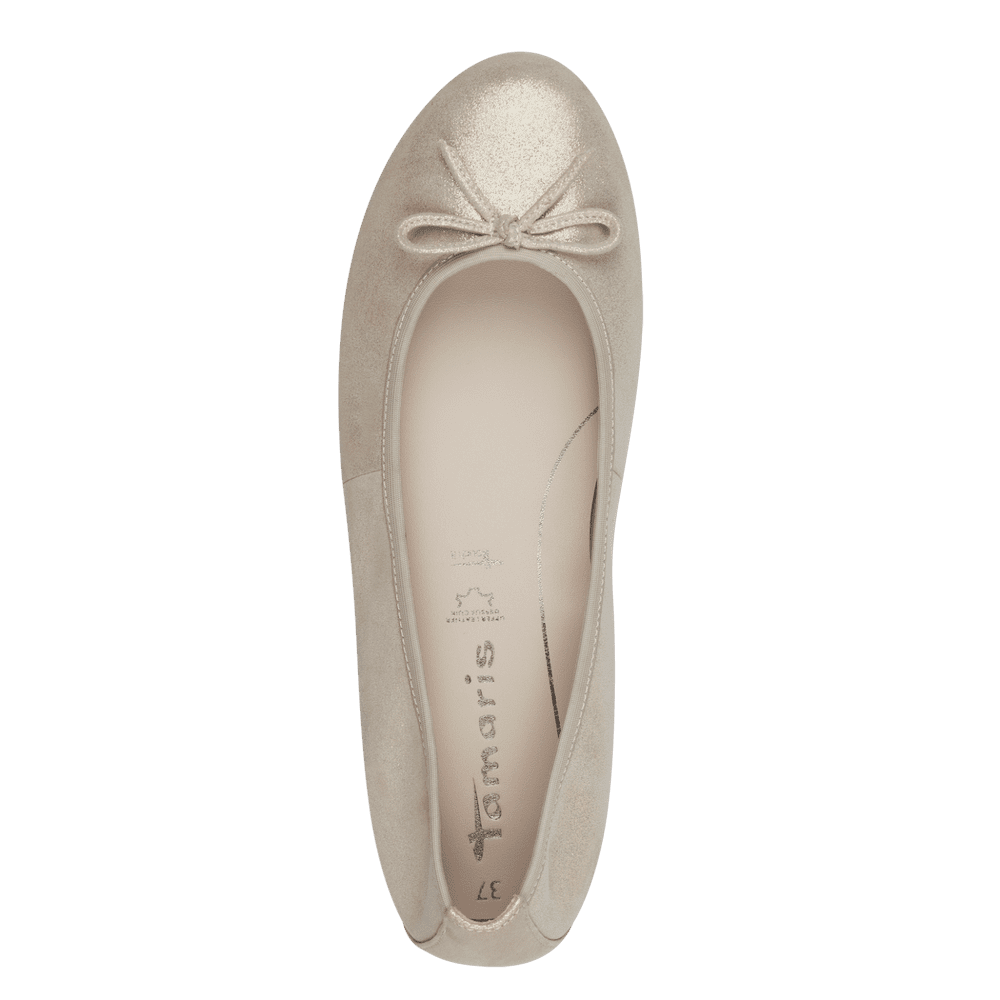 Tamaris - Bőr Női balerina cipő