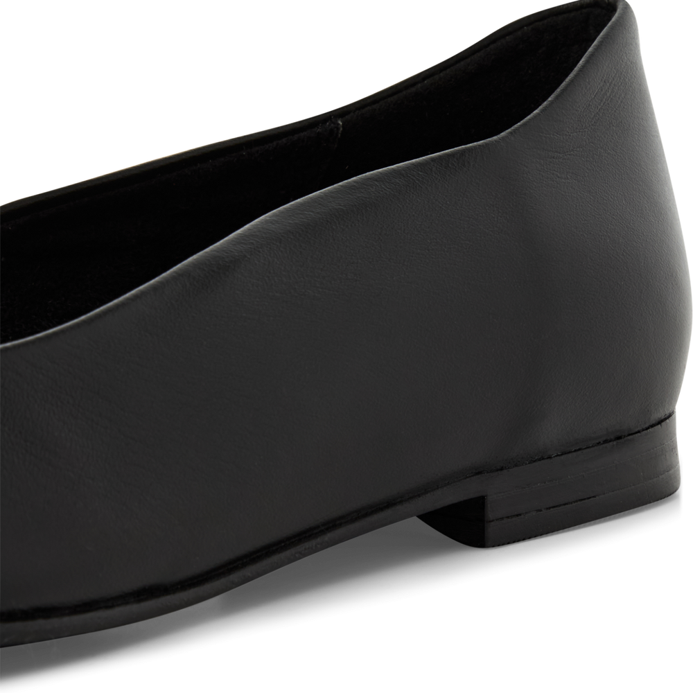 Tamaris - Bőr Női balerina cipő