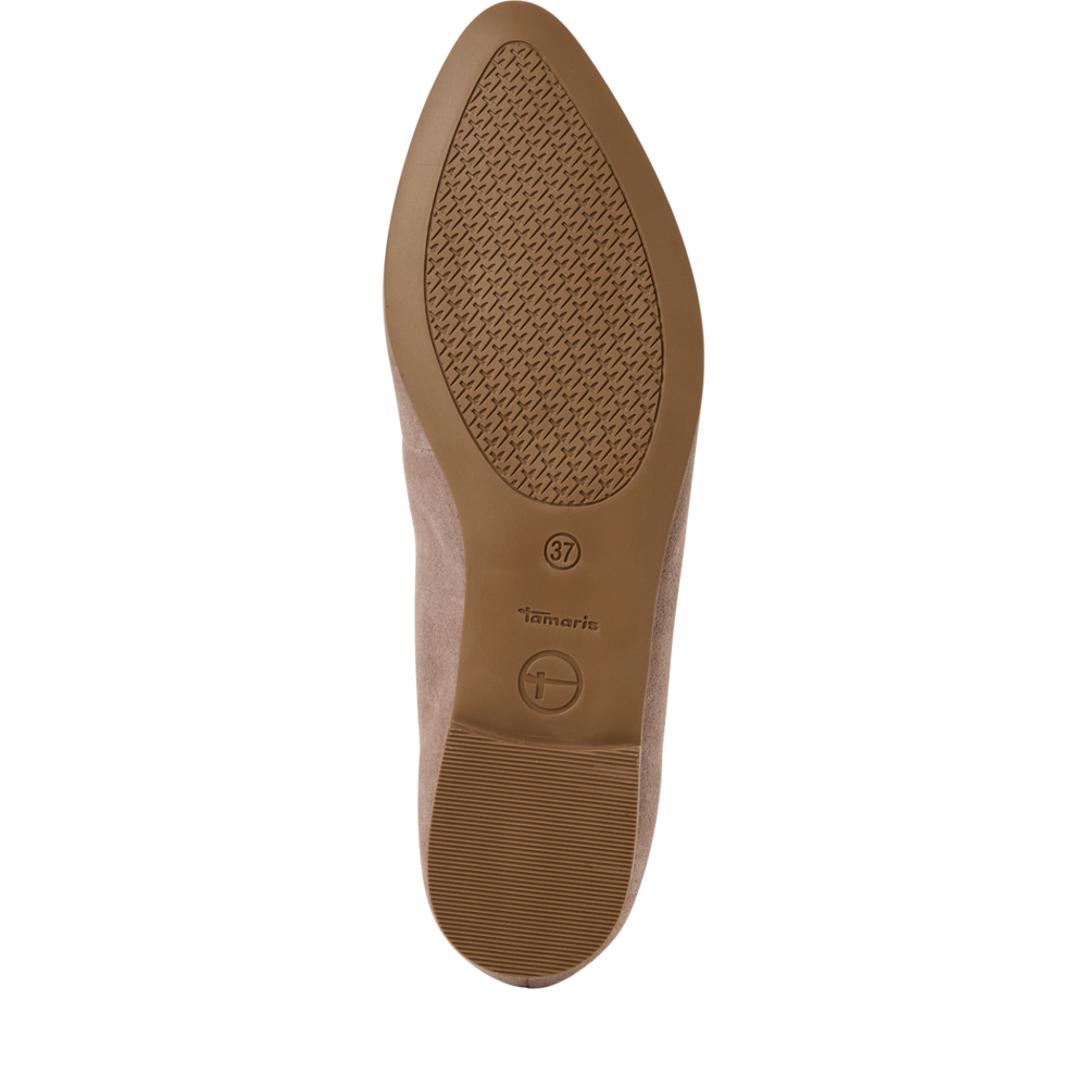 Tamaris - Bőr Női balerina cipő