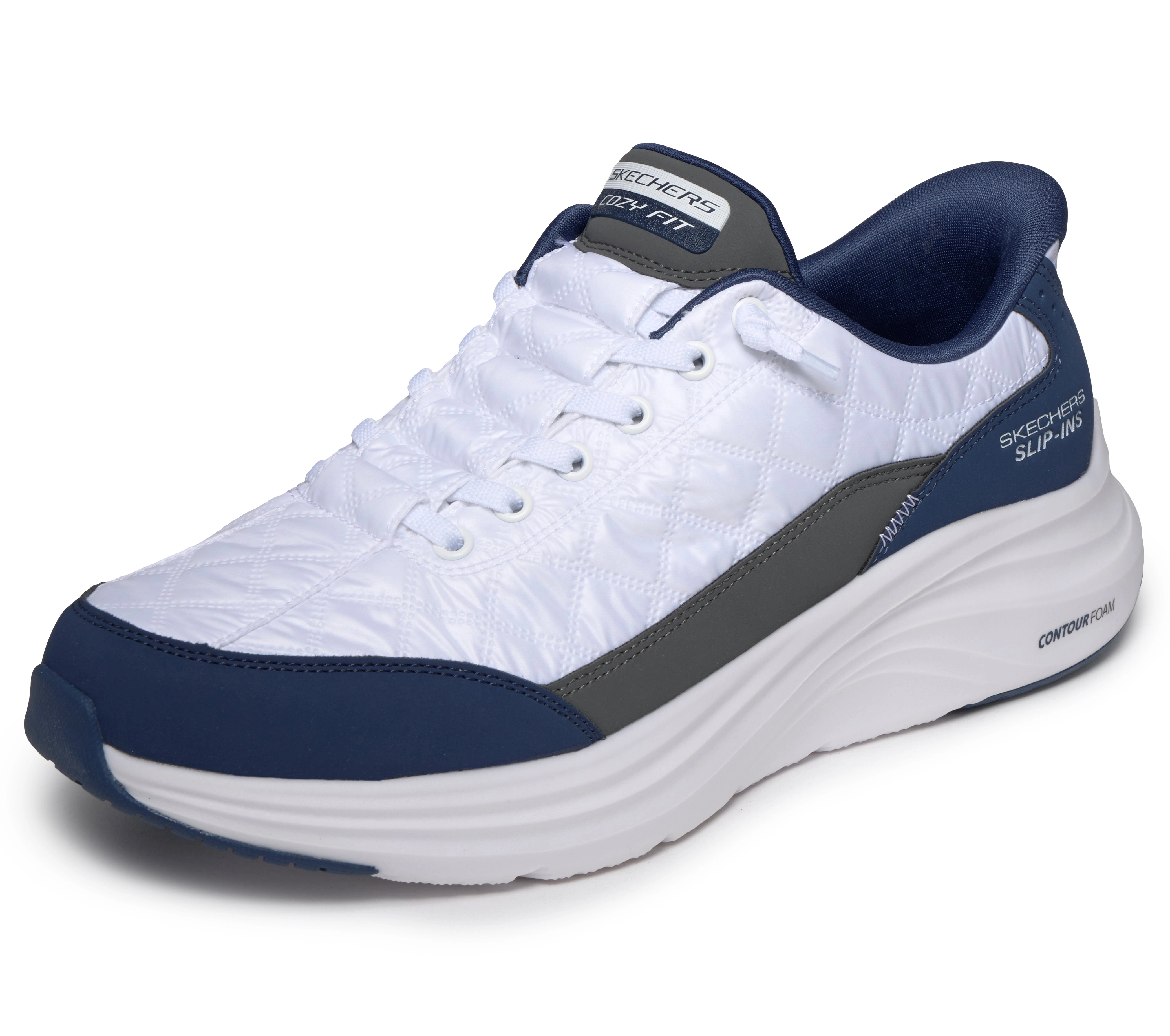 Skechers - CONTOUR FOAM / COZY FIT - Slip-Ins Sneaker Férfi utcai cipő