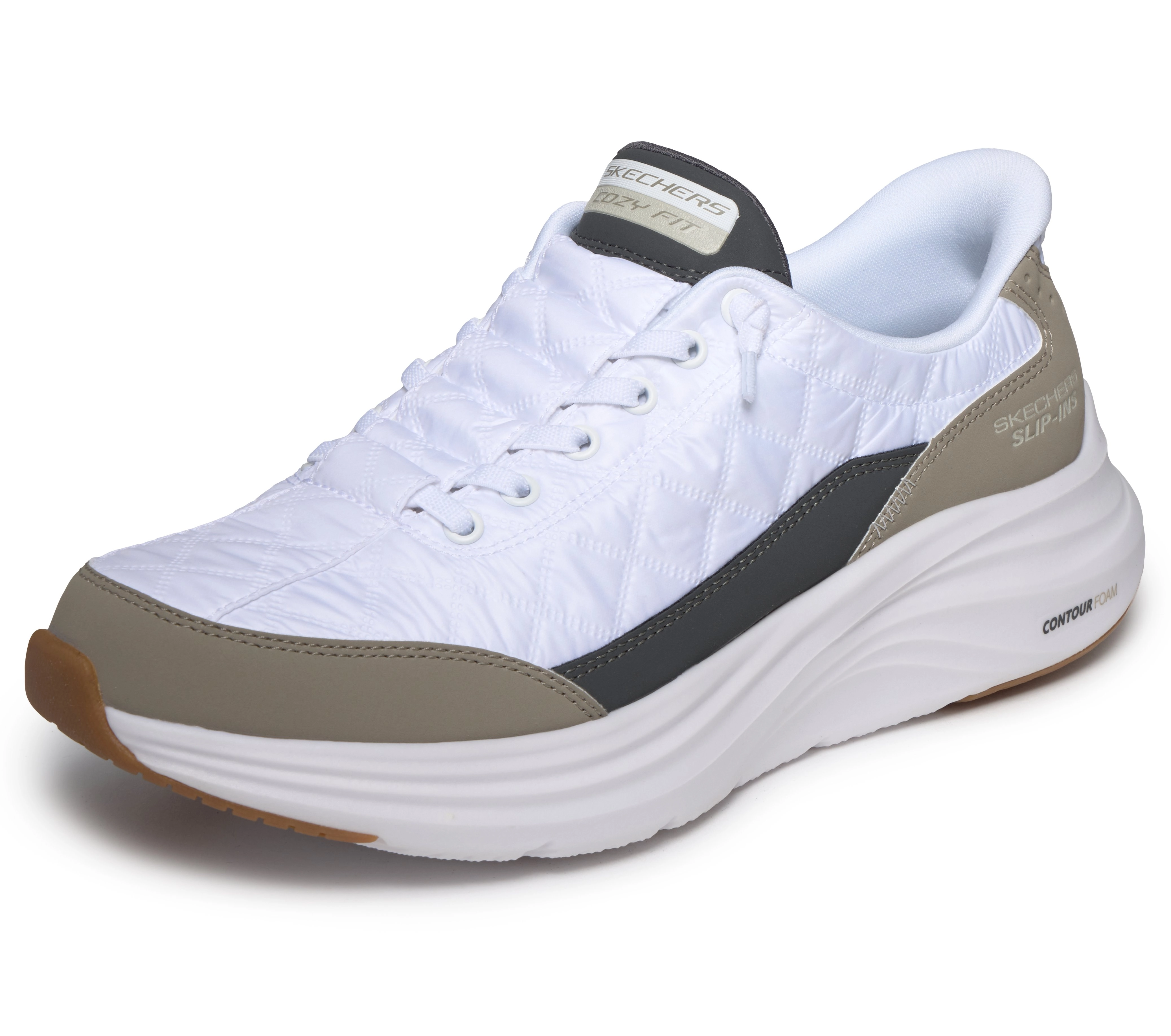 Skechers - CONTOUR FOAM / COZY FIT - Slip-Ins Sneaker Férfi utcai cipő