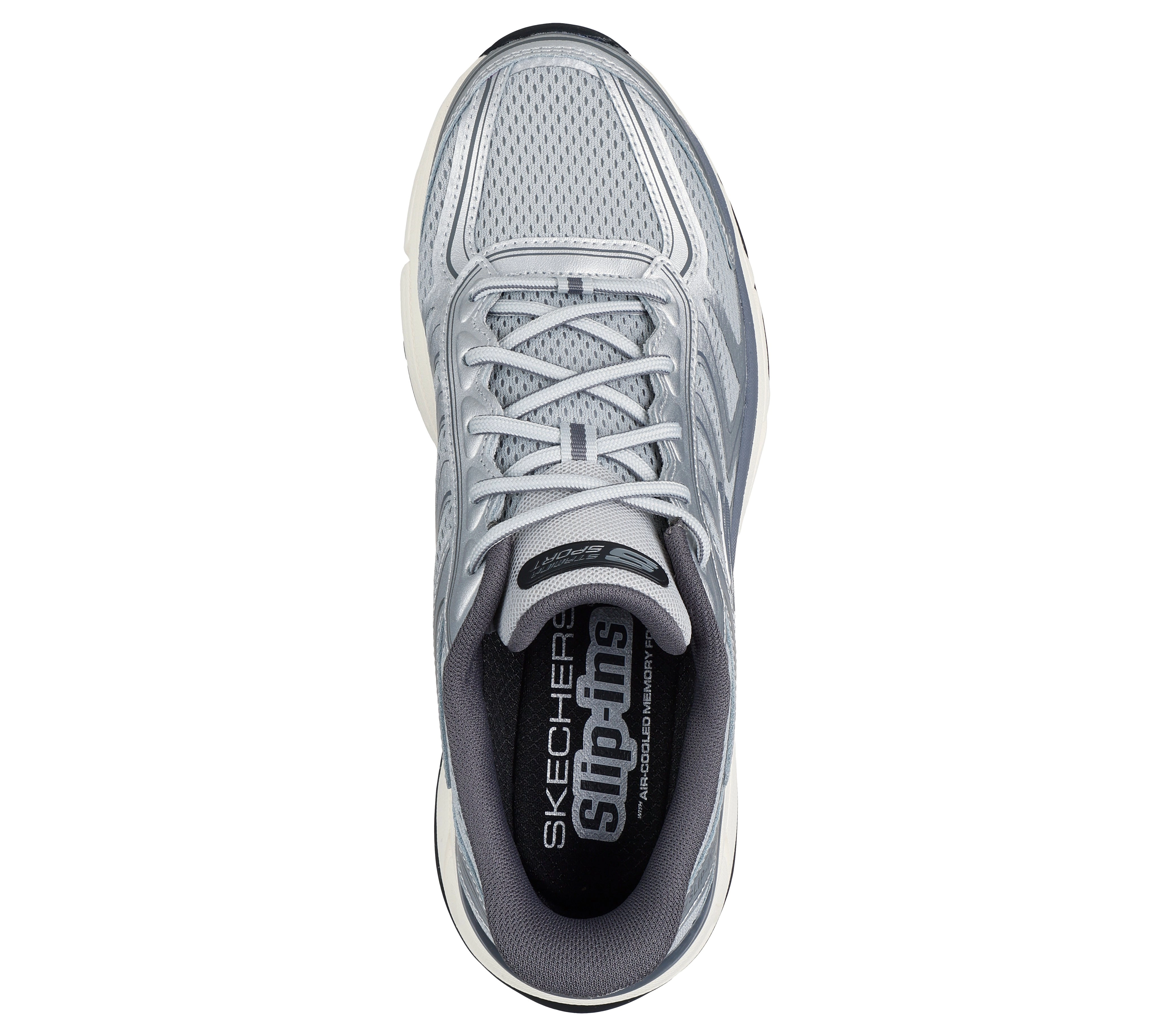 Skechers - STAMINA SPORT - Slip-Ins Bőr Sneaker Férfi utcai cipő