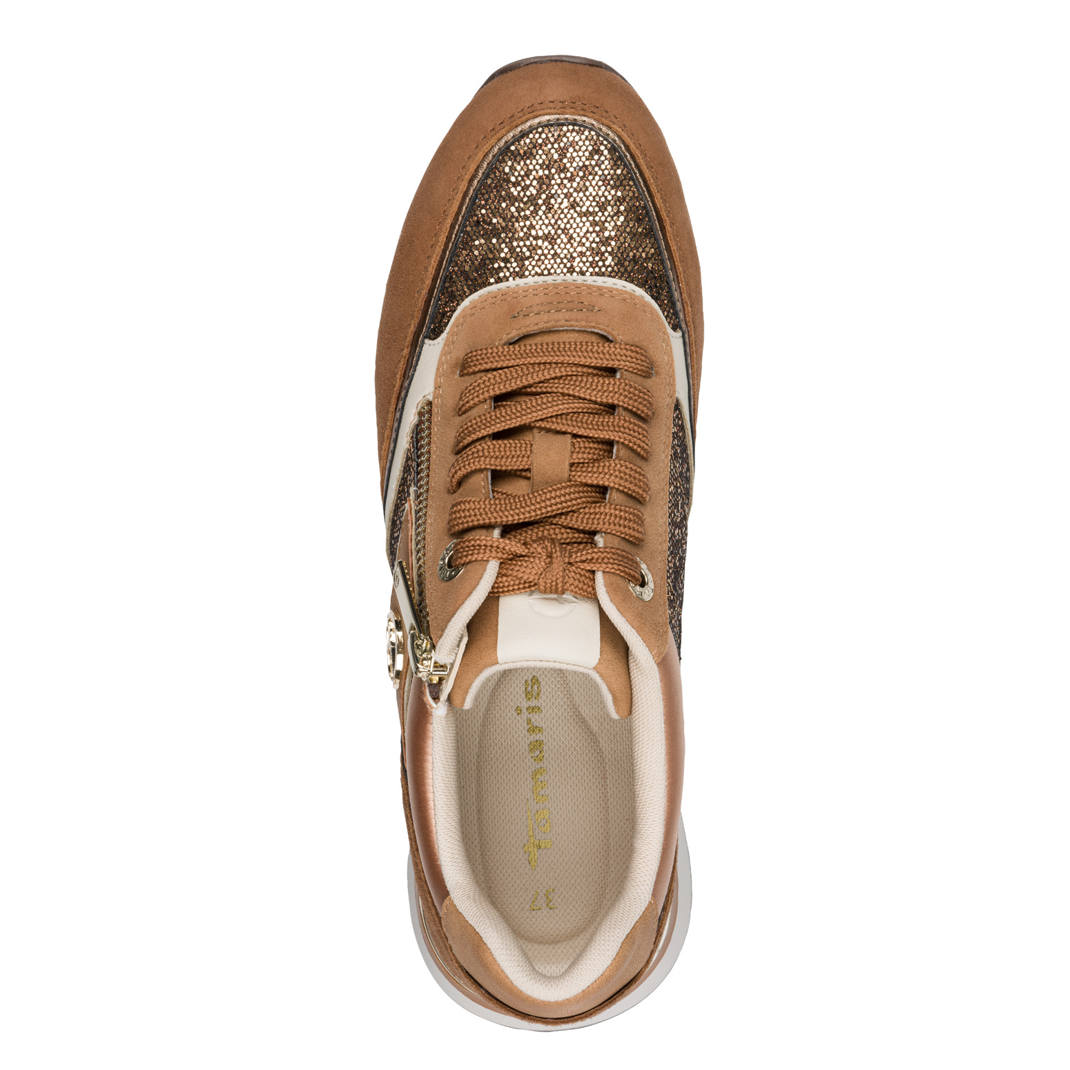 Tamaris - Bőr Sneaker Női utcai cipő