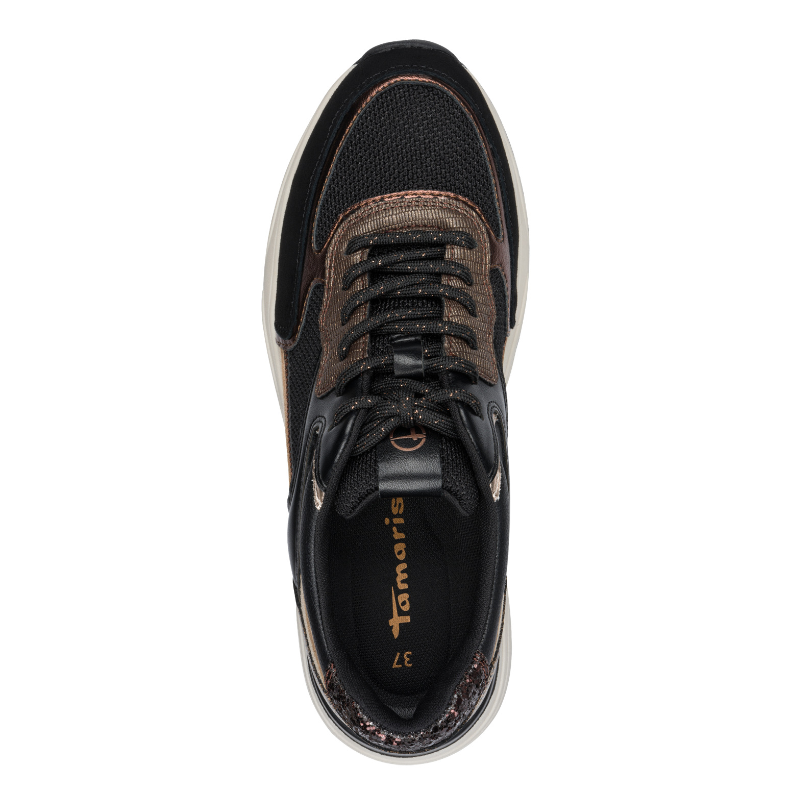 Tamaris - Bőr Sneaker Női utcai cipő