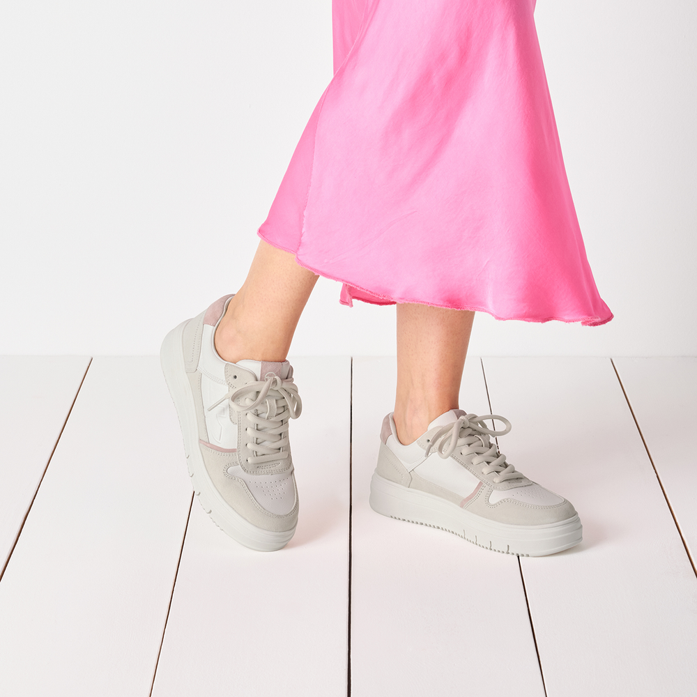 Tamaris - Platformos Sneaker Bőr Női utcai cipő