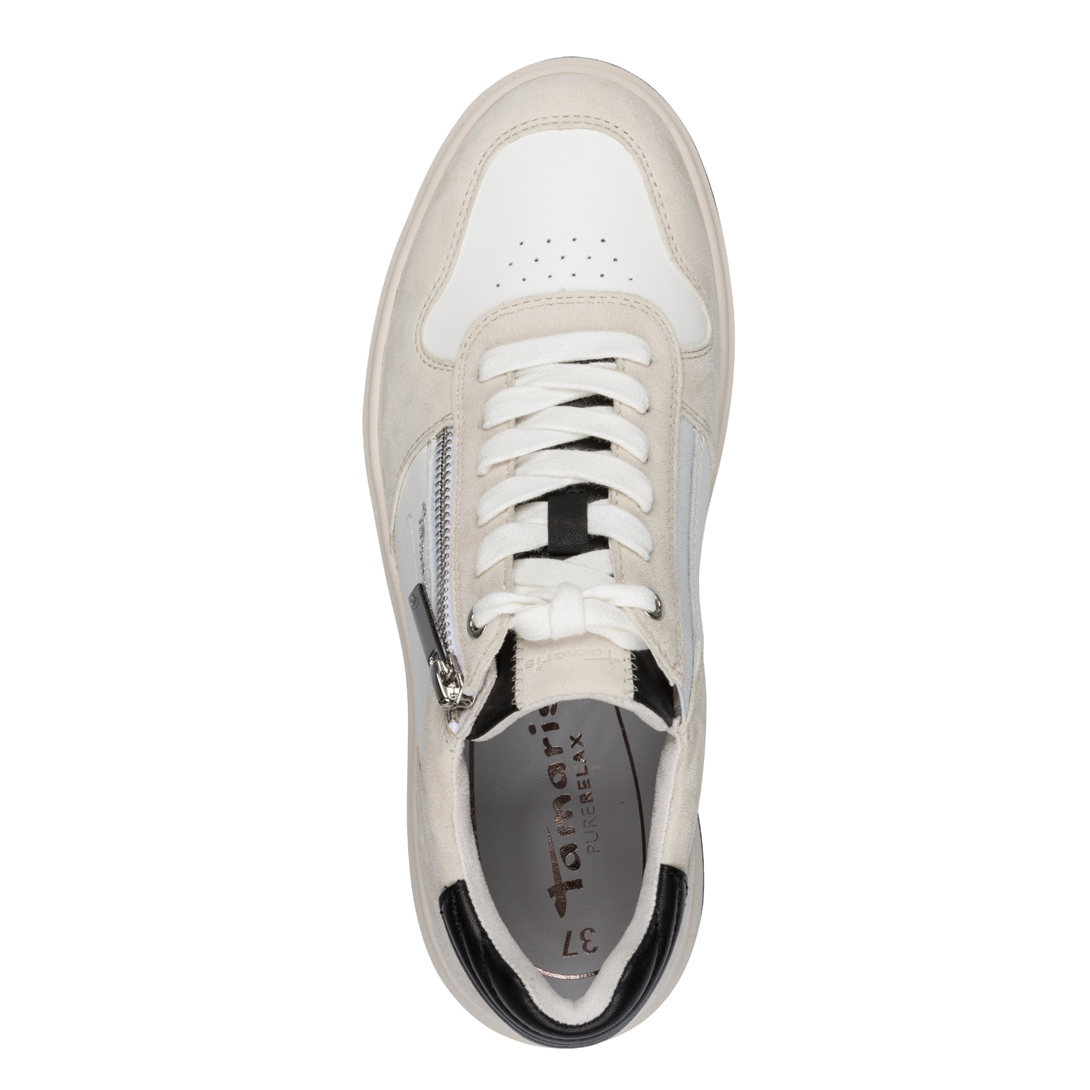 Tamaris - Bőr Sneaker Női utcai cipő