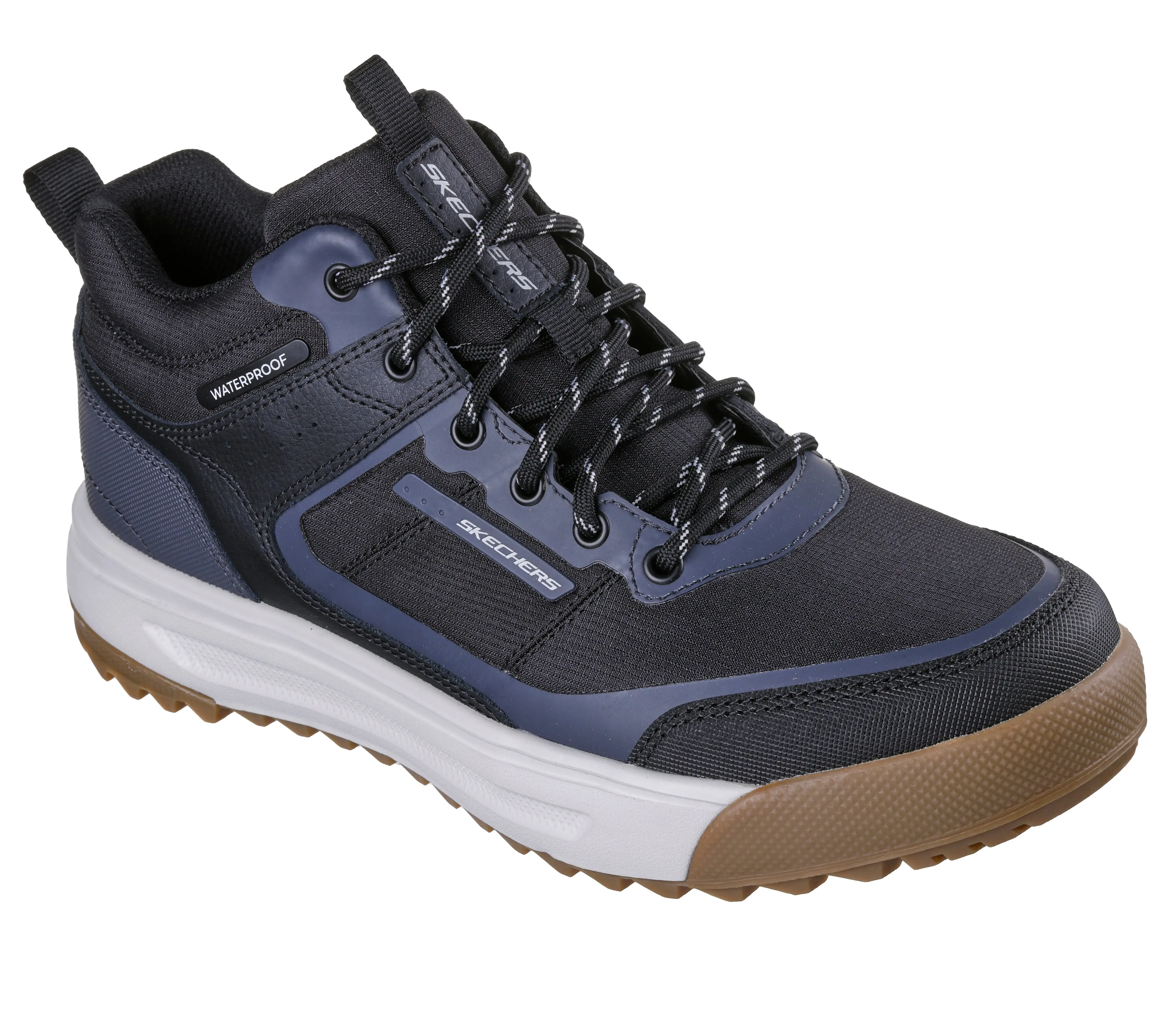 Skechers - URBAN STREET HIKER - Vízálló Bőr Férfi Bakancs