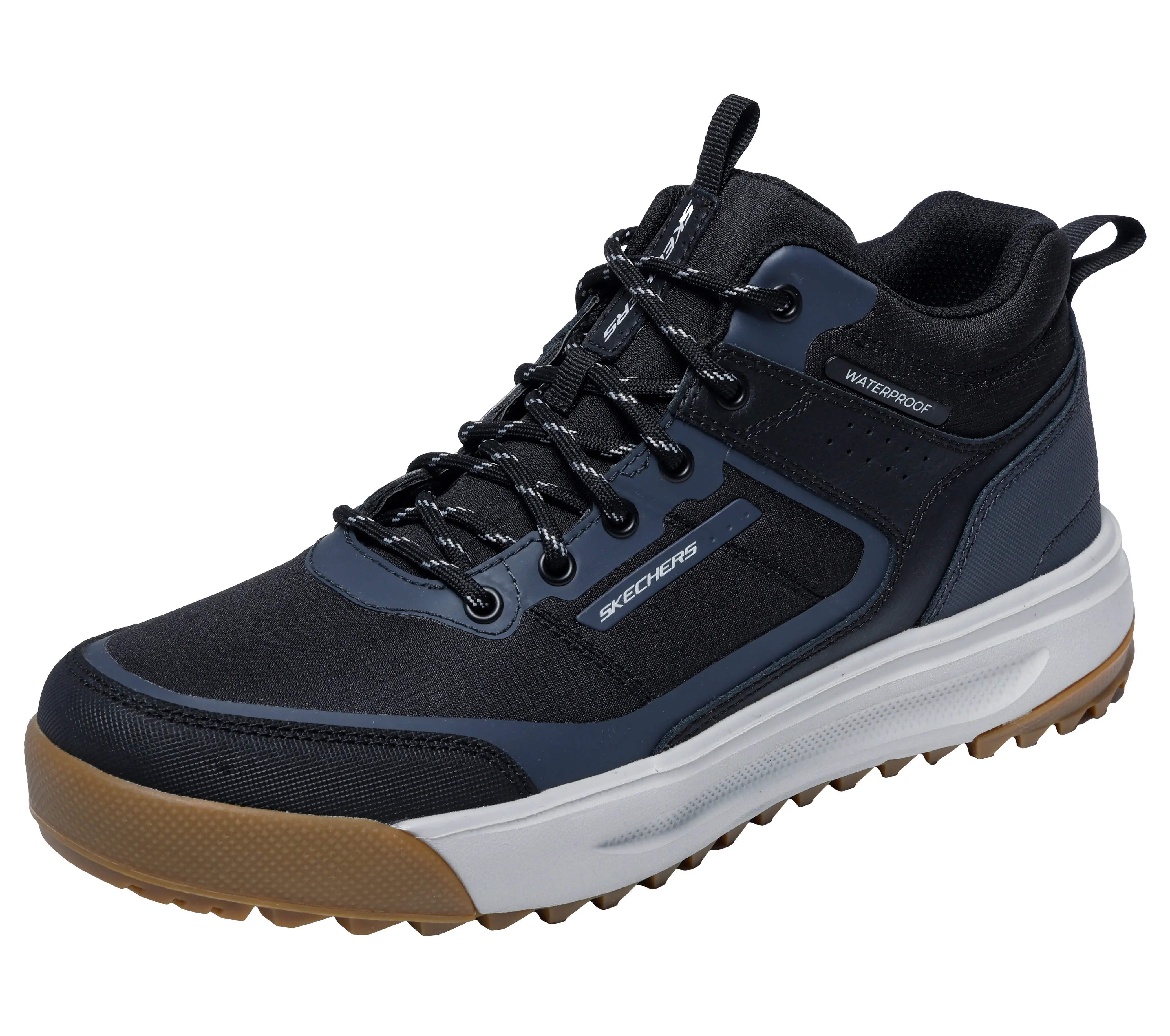 Skechers - URBAN STREET HIKER - Vízálló Bőr Férfi Bakancs