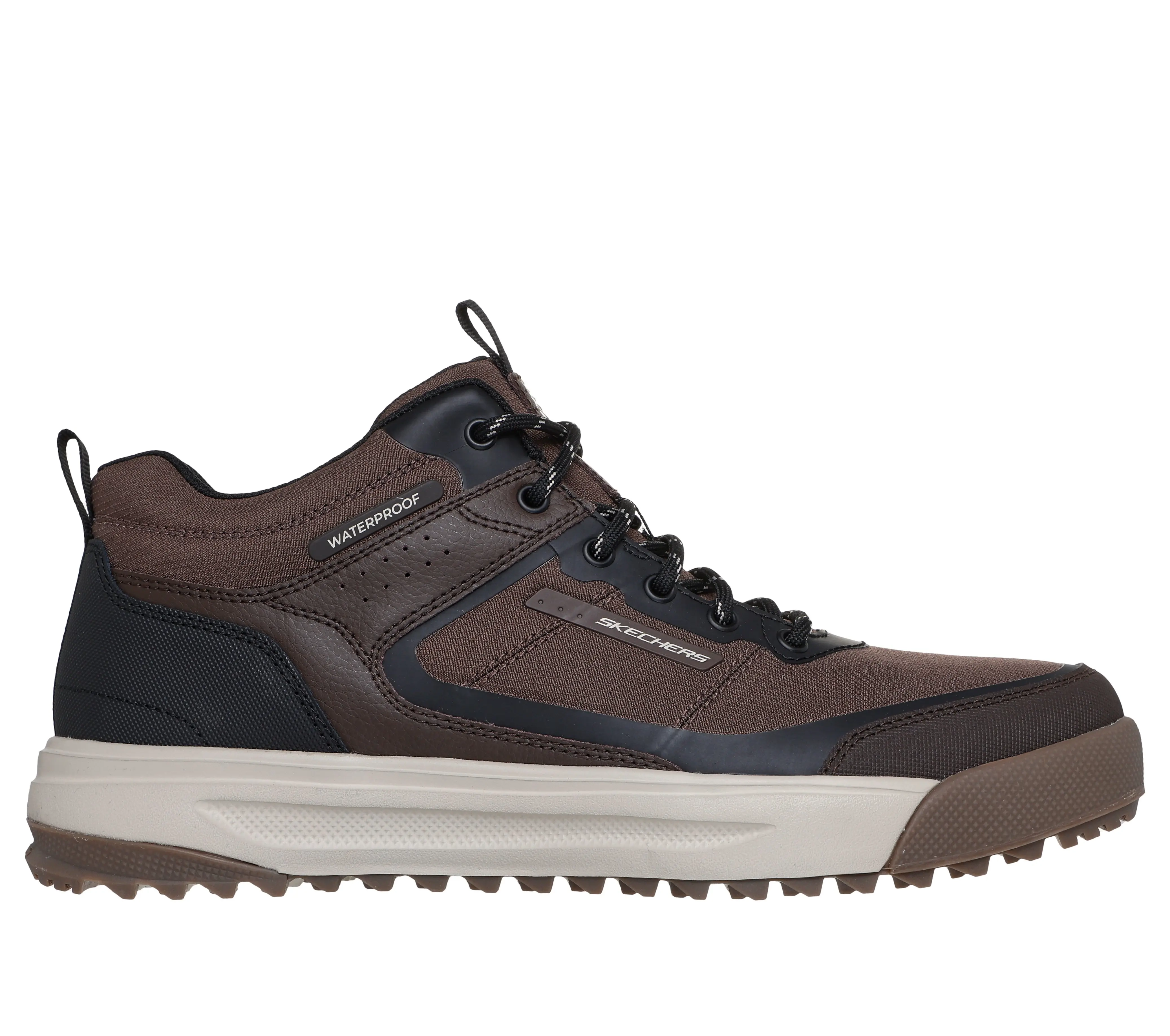 Skechers - URBAN STREET HIKER - Vízálló Bőr Férfi Bakancs