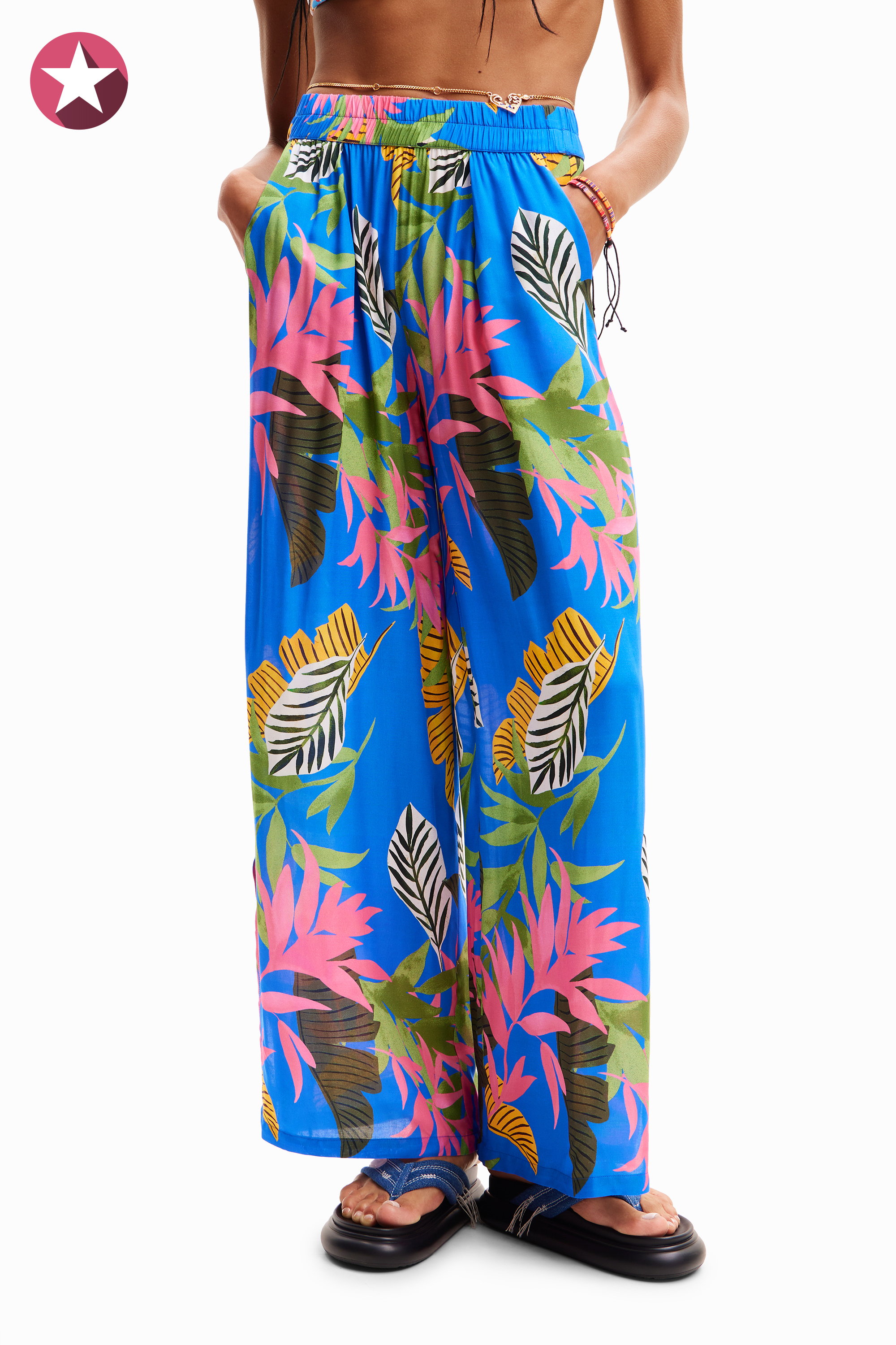 Desigual - Tropical - Sportos Női nadrág