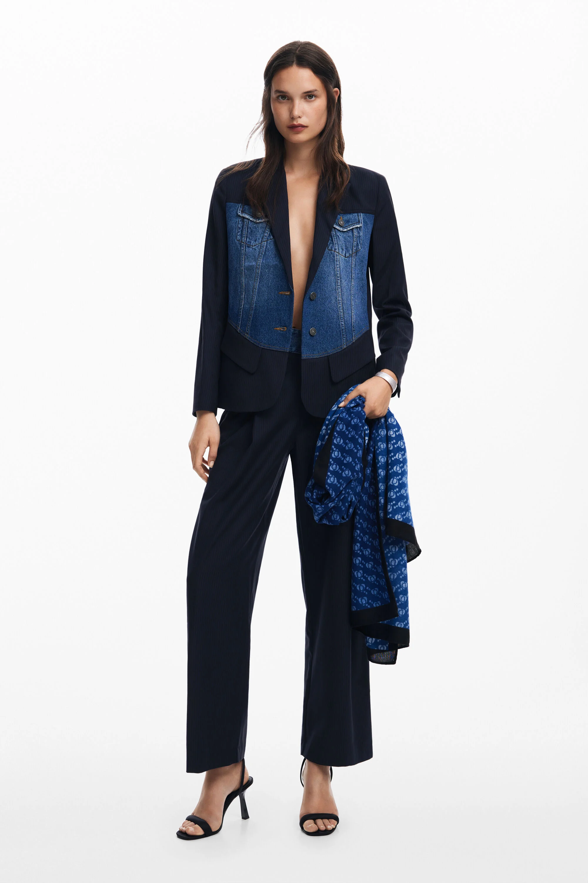 Desigual - Imagotype Rectangle - Női sál