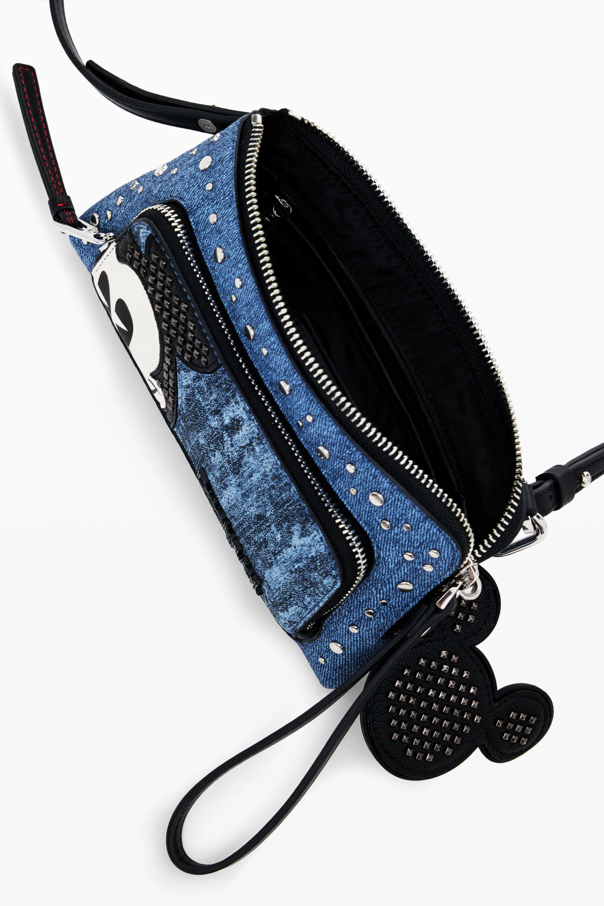 Desigual - Mickey Denim Edge Lisa - Női oldaltáska