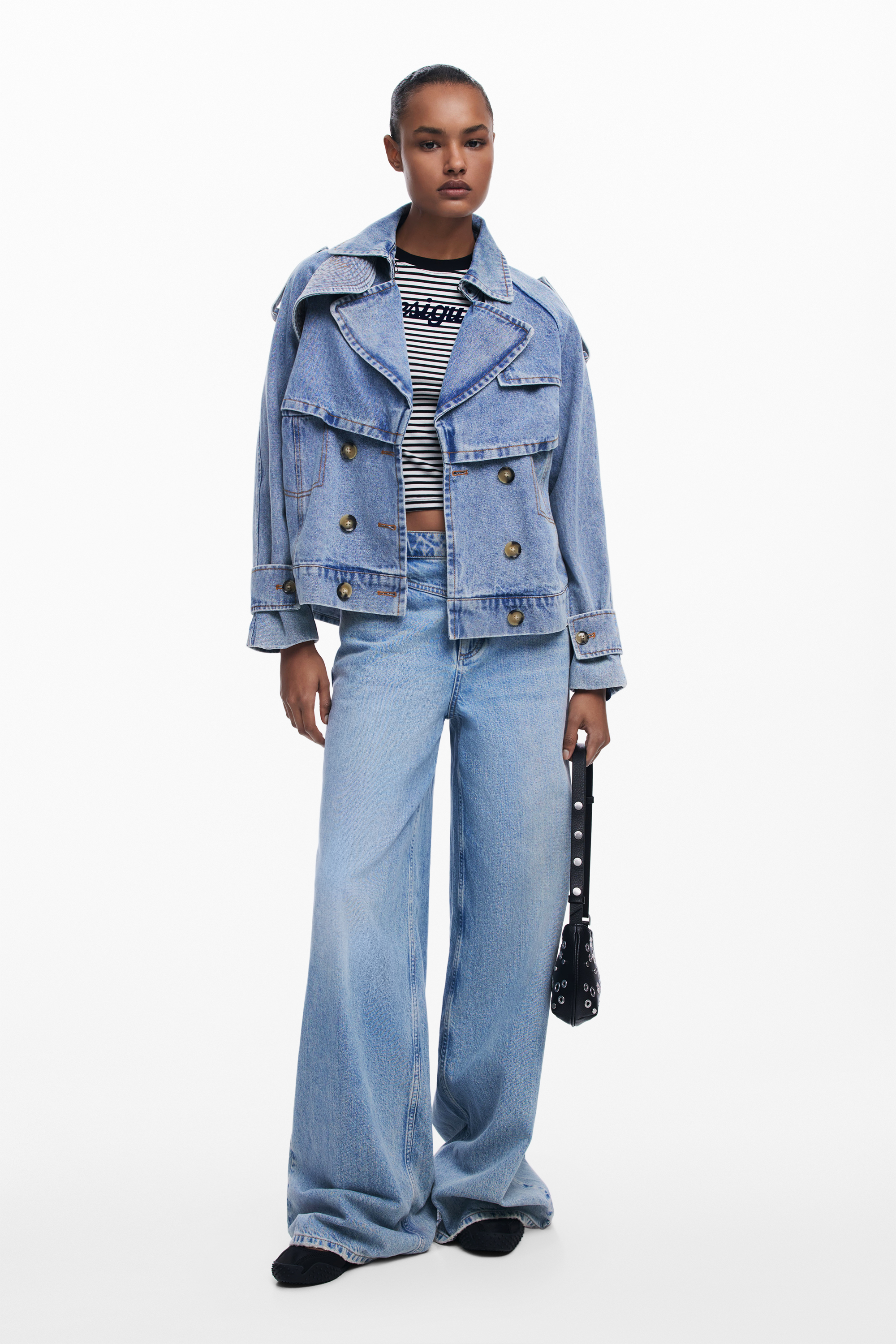 Desigual - REBEL ALSACIA BLACK - Női oldaltáska