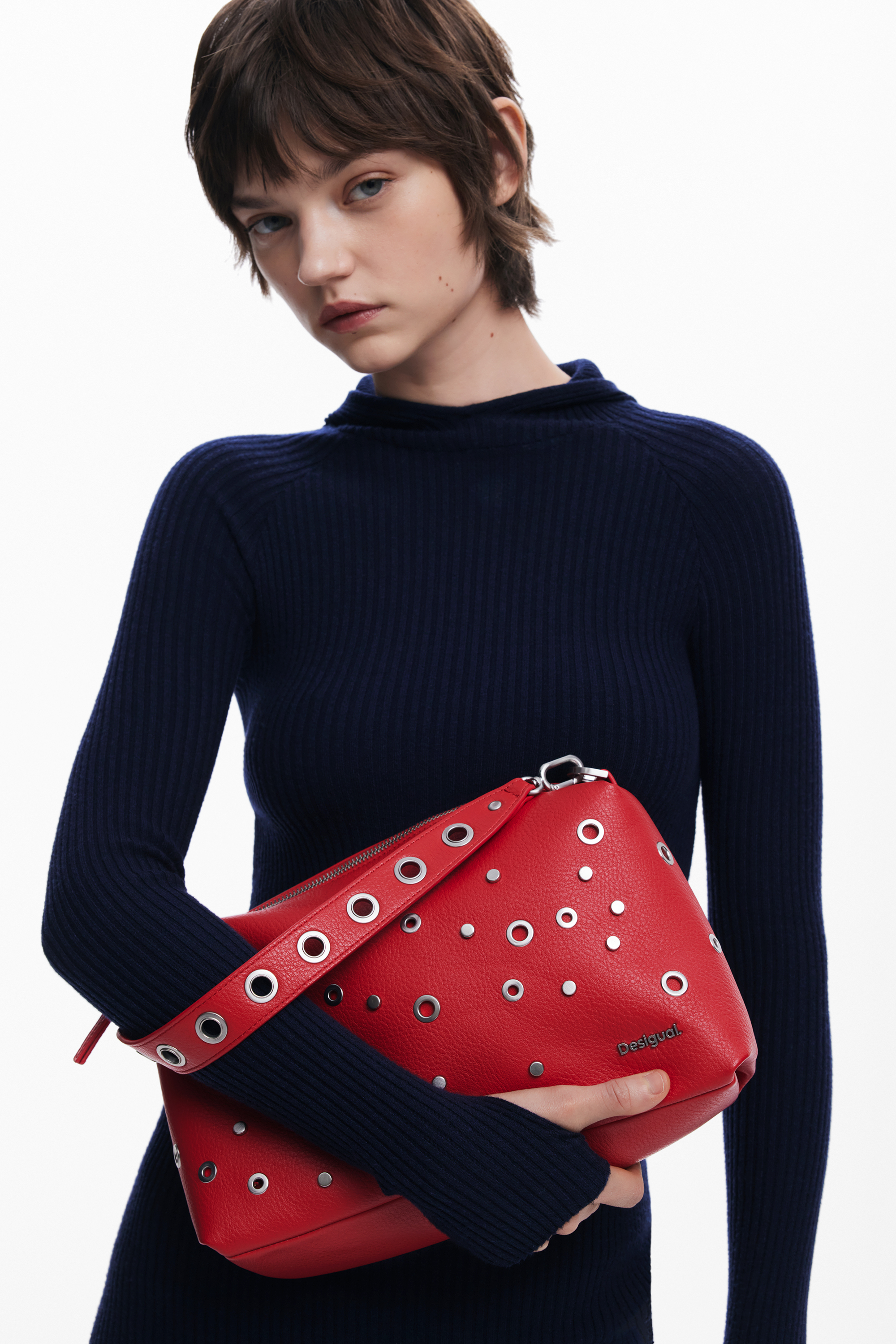 Desigual - REBEL BERGAMO RED - Női oldaltáska