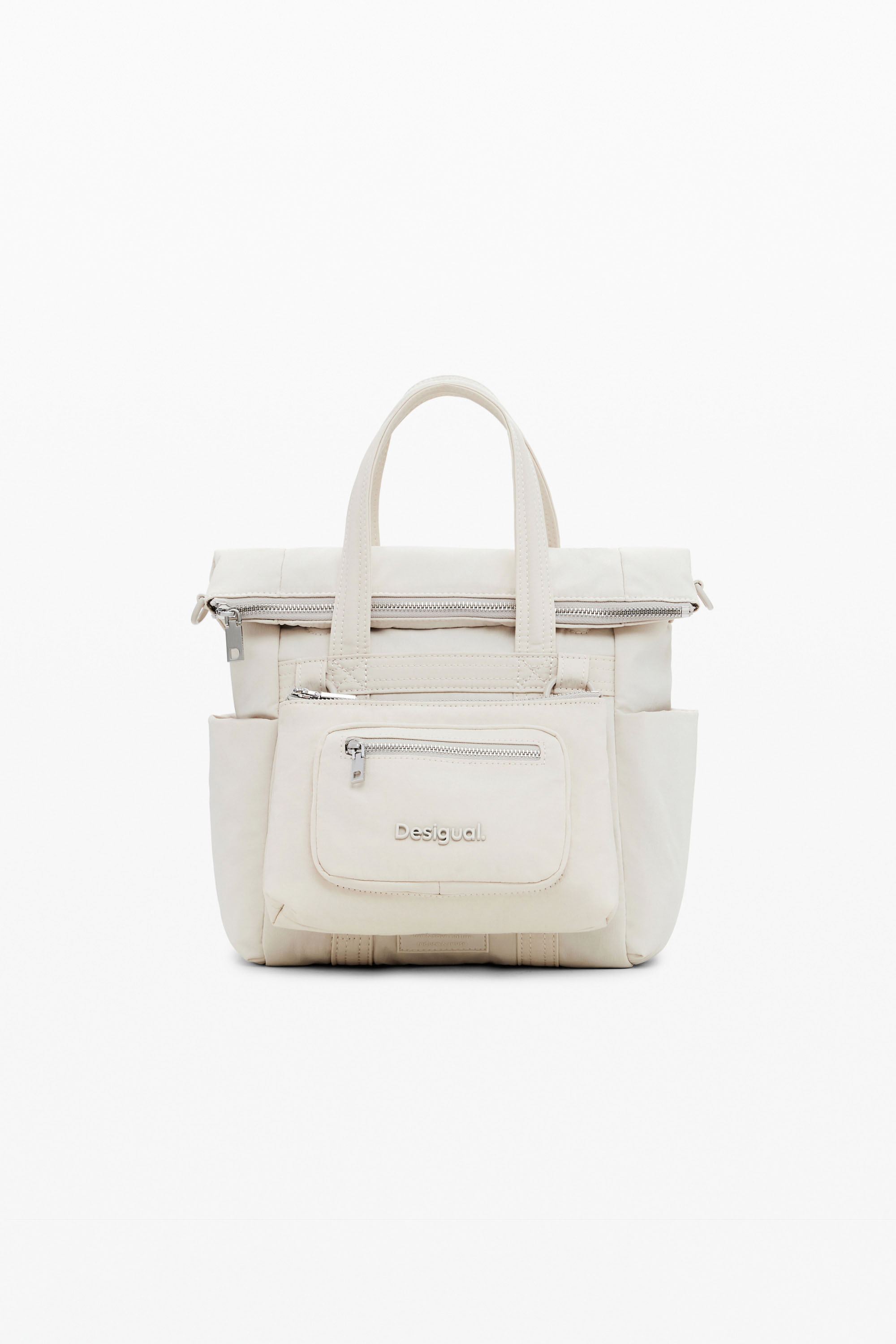 Desigual - BASIC MODULAR VOYAGER MINI ECRU - 2in1 Női oldaltáska