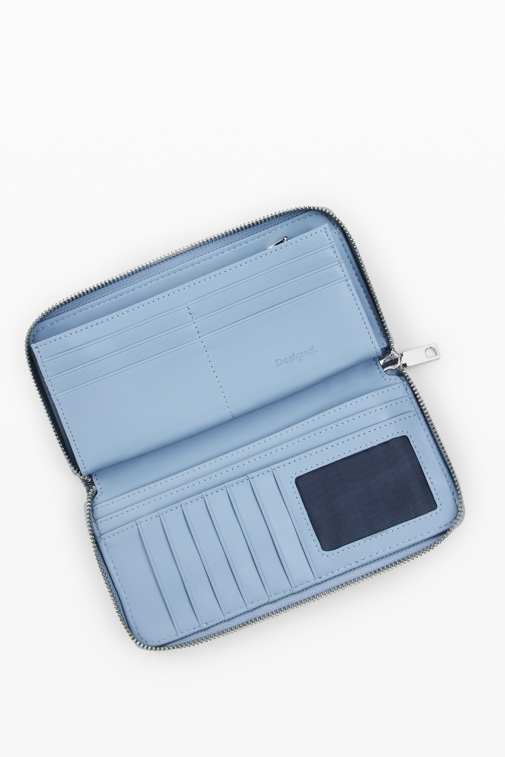 Desigual - YOKO PU DENIM FIONA - Női pénztárca