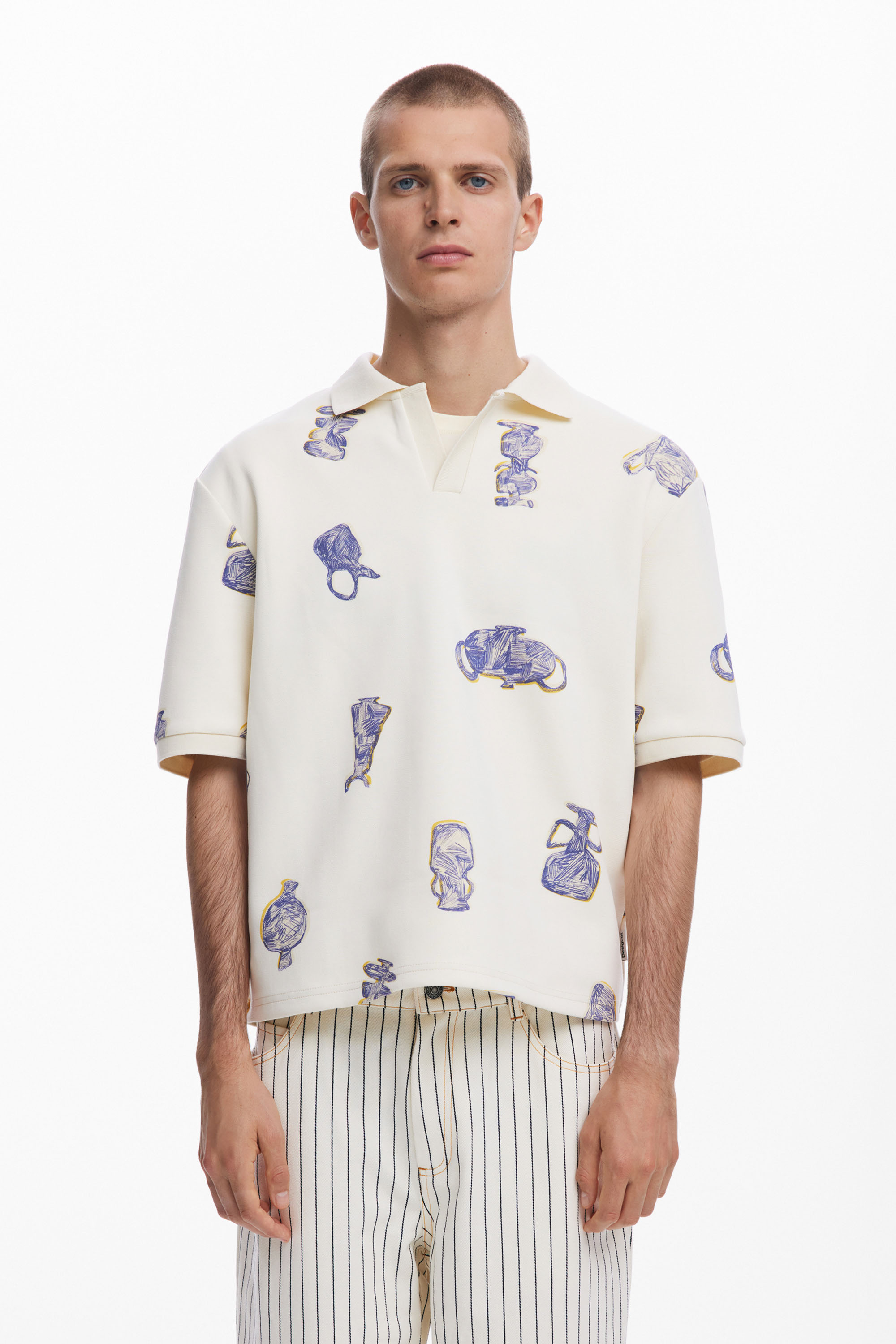 Desigual - LILIS - Sportos Férfi nadrág