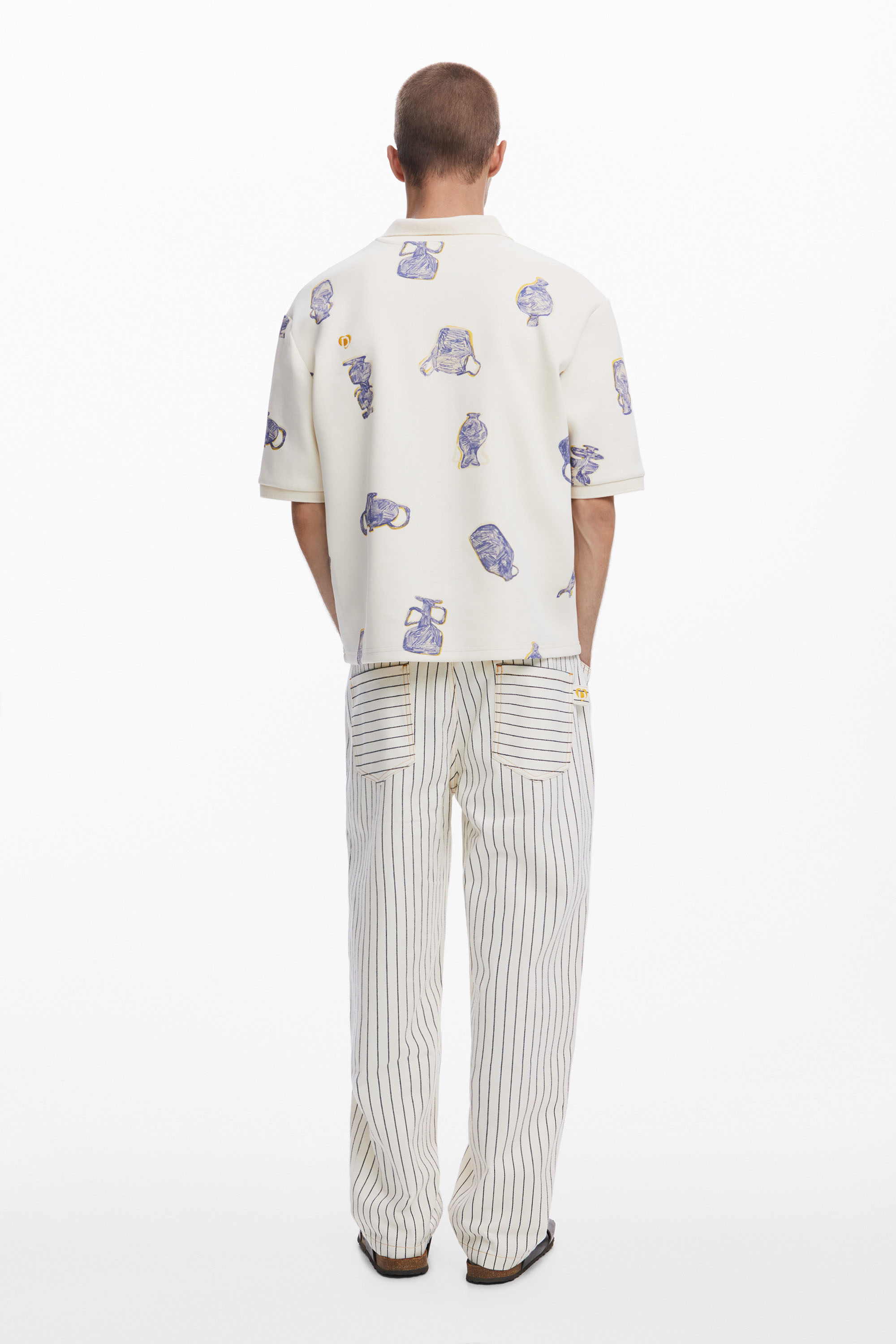 Desigual - LILIS - Sportos Férfi nadrág