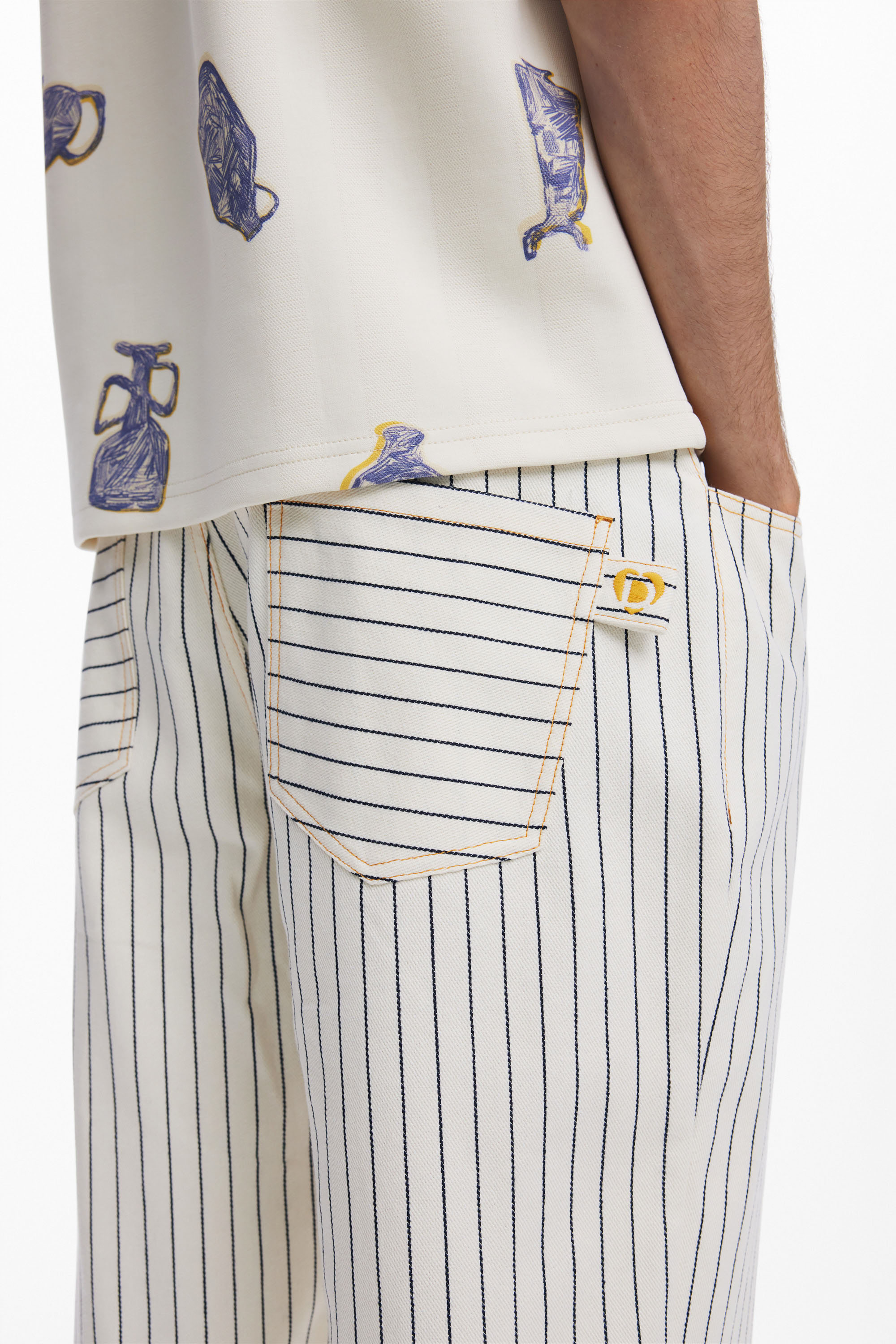 Desigual - LILIS - Sportos Férfi nadrág