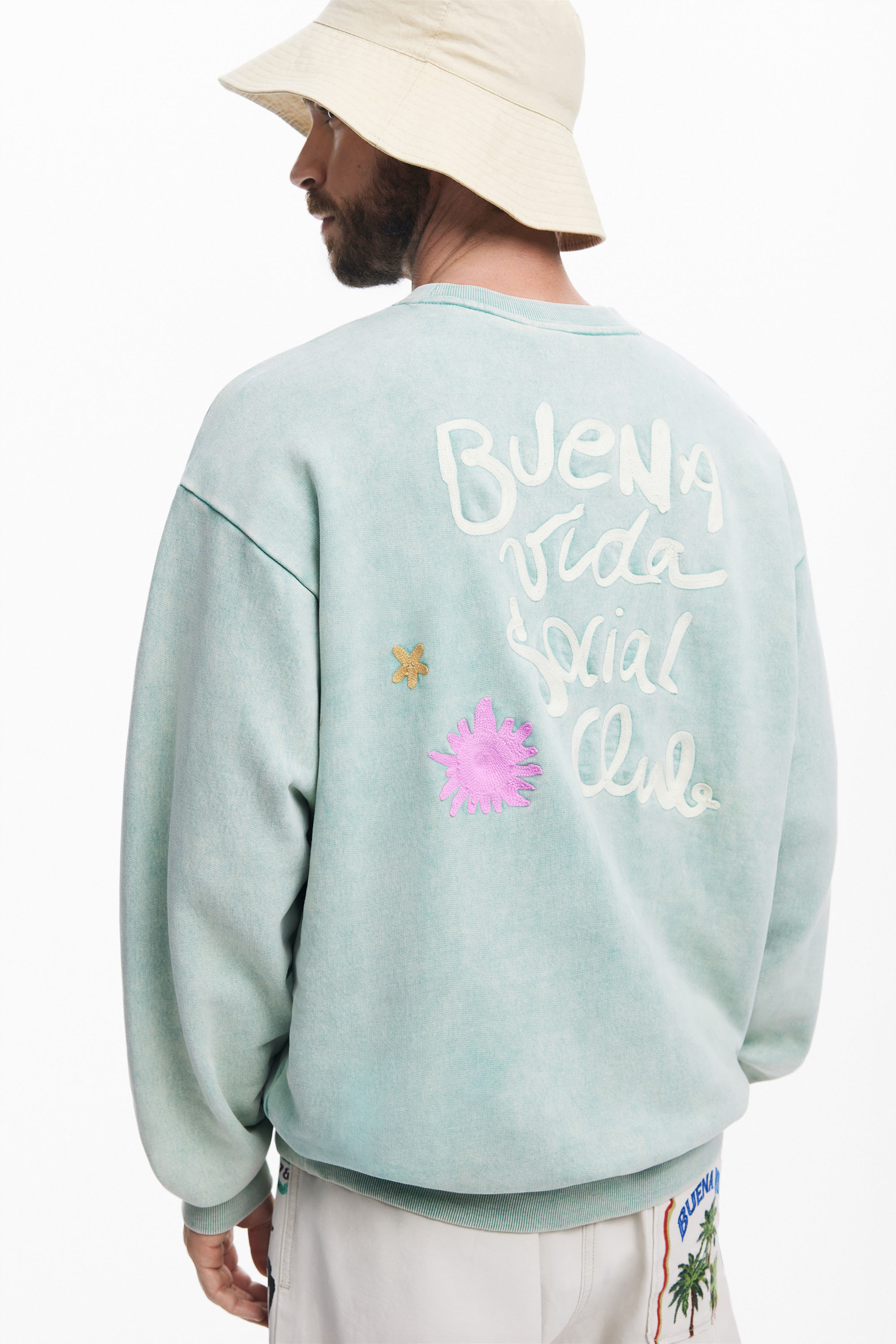 Desigual - SUNSHINE - Sportos Férfi pulóver