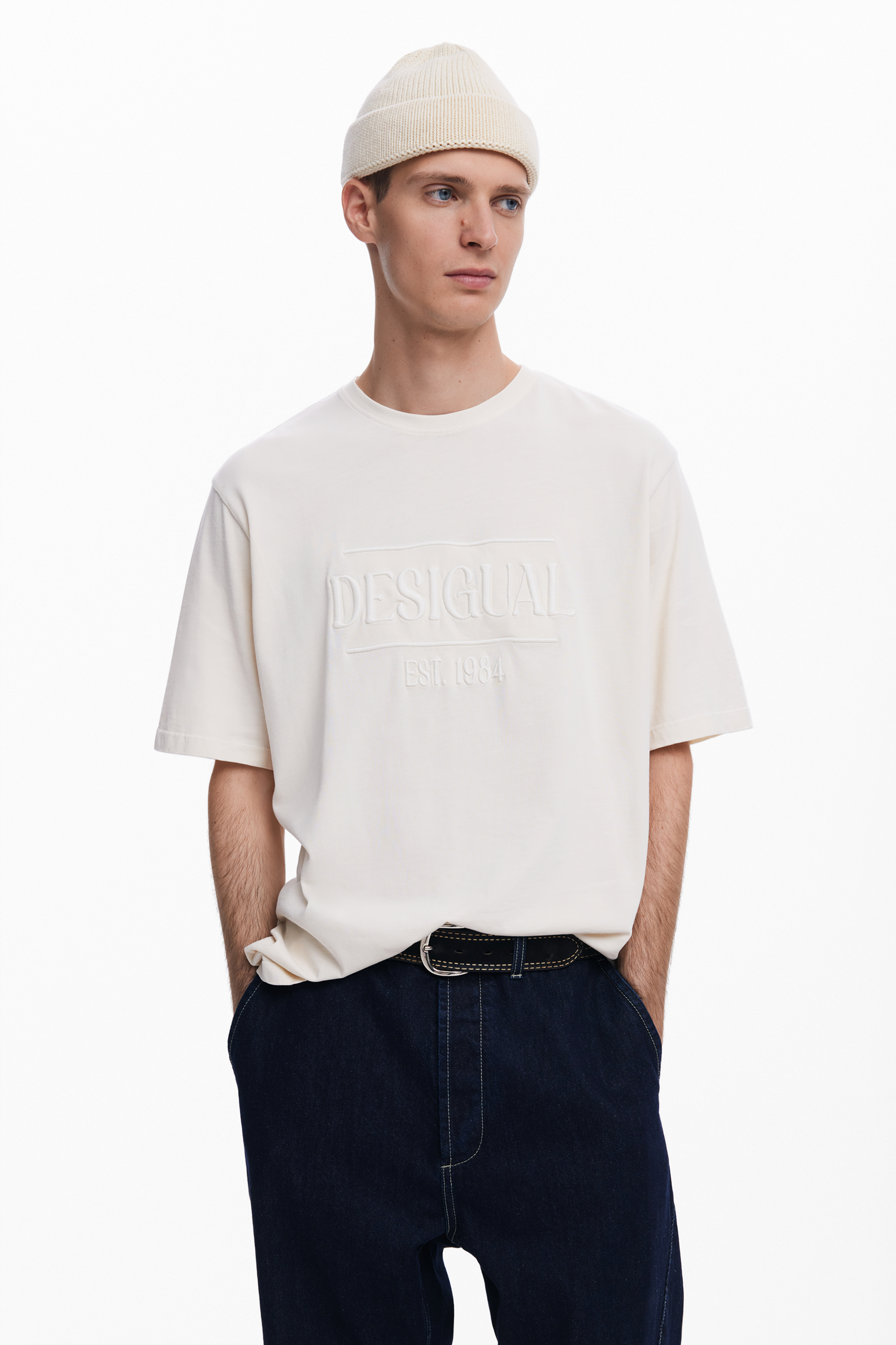 Desigual - WASHINGTONEC - Férfi póló