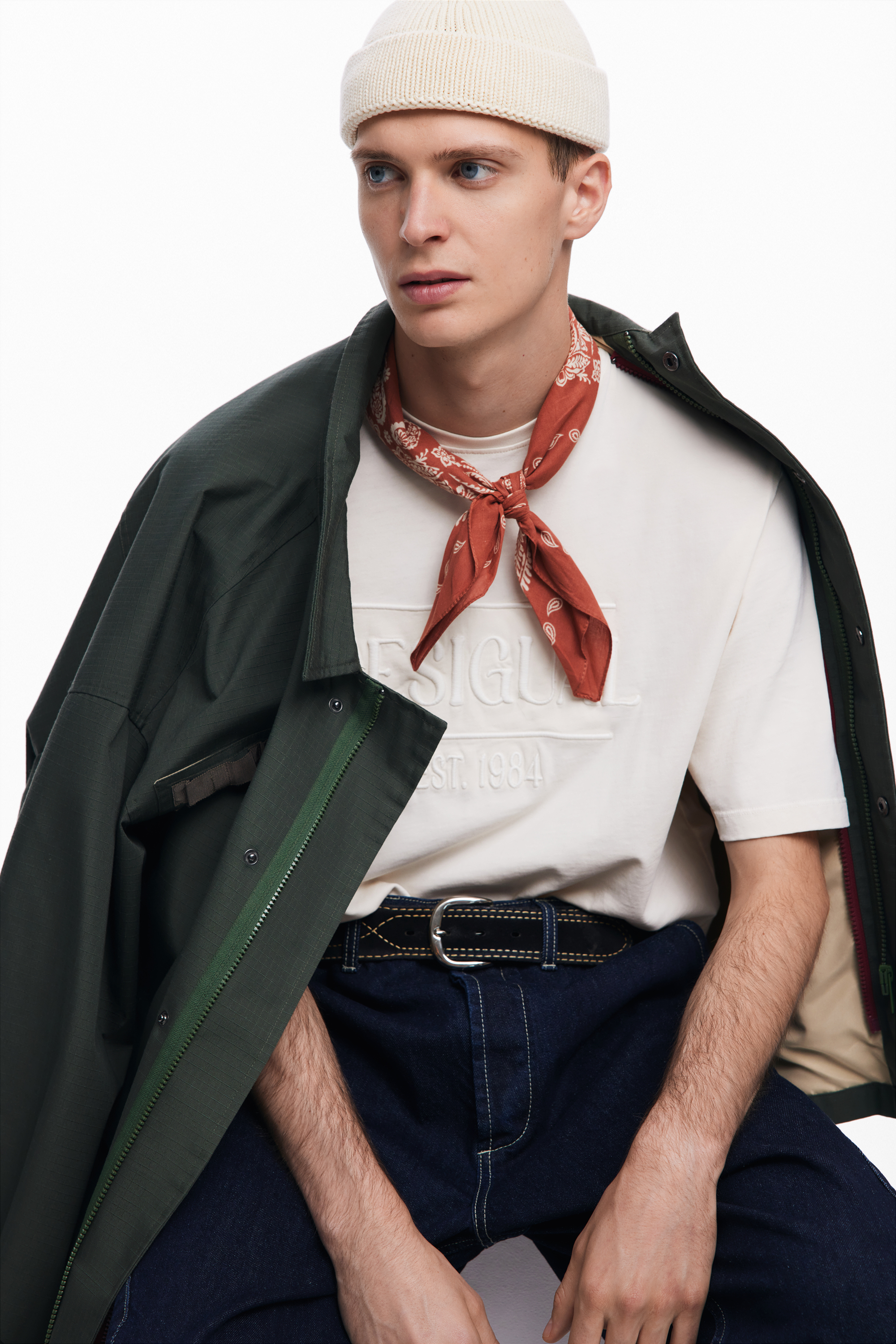 Desigual - WASHINGTONEC - Férfi póló