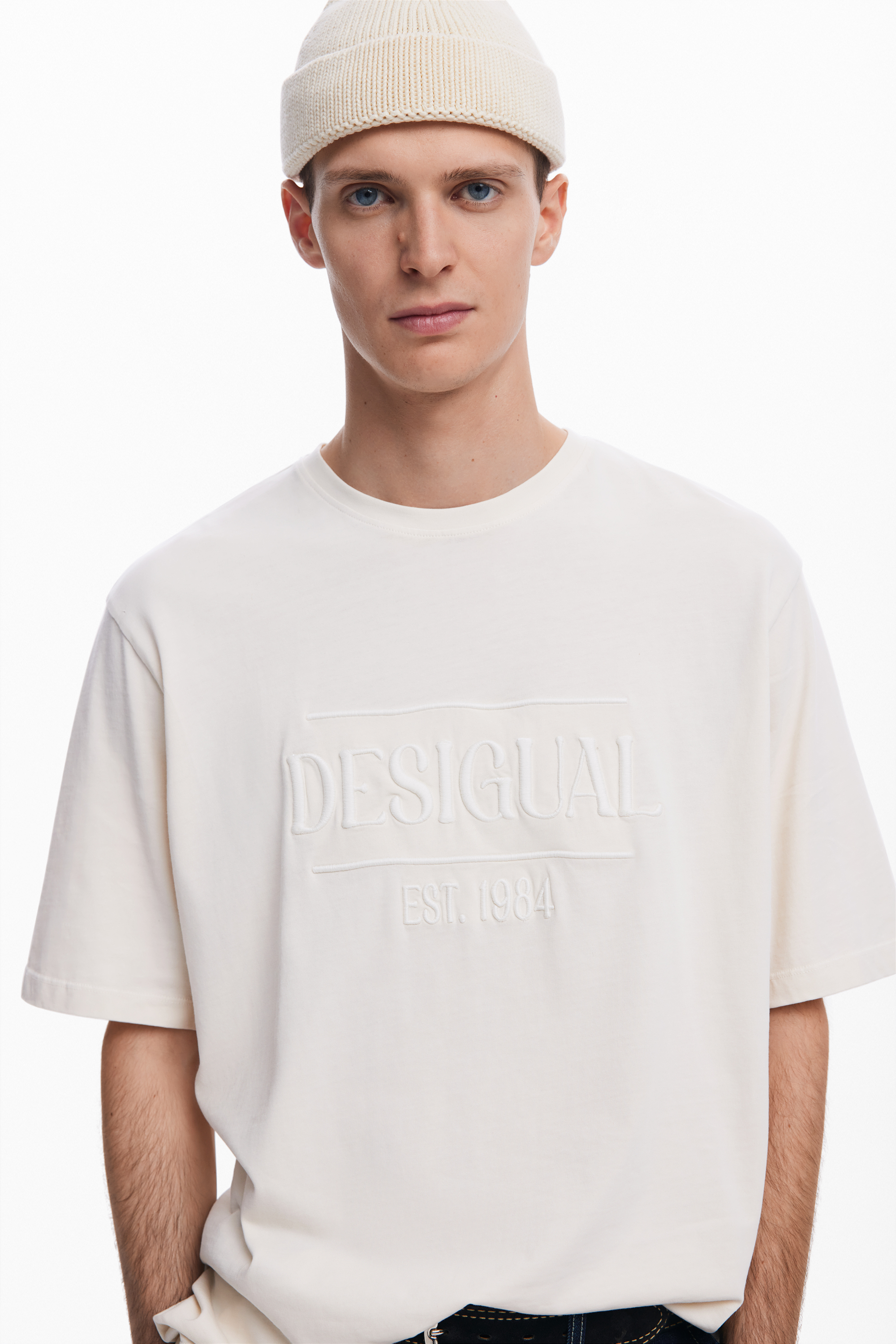 Desigual - WASHINGTONEC - Férfi póló