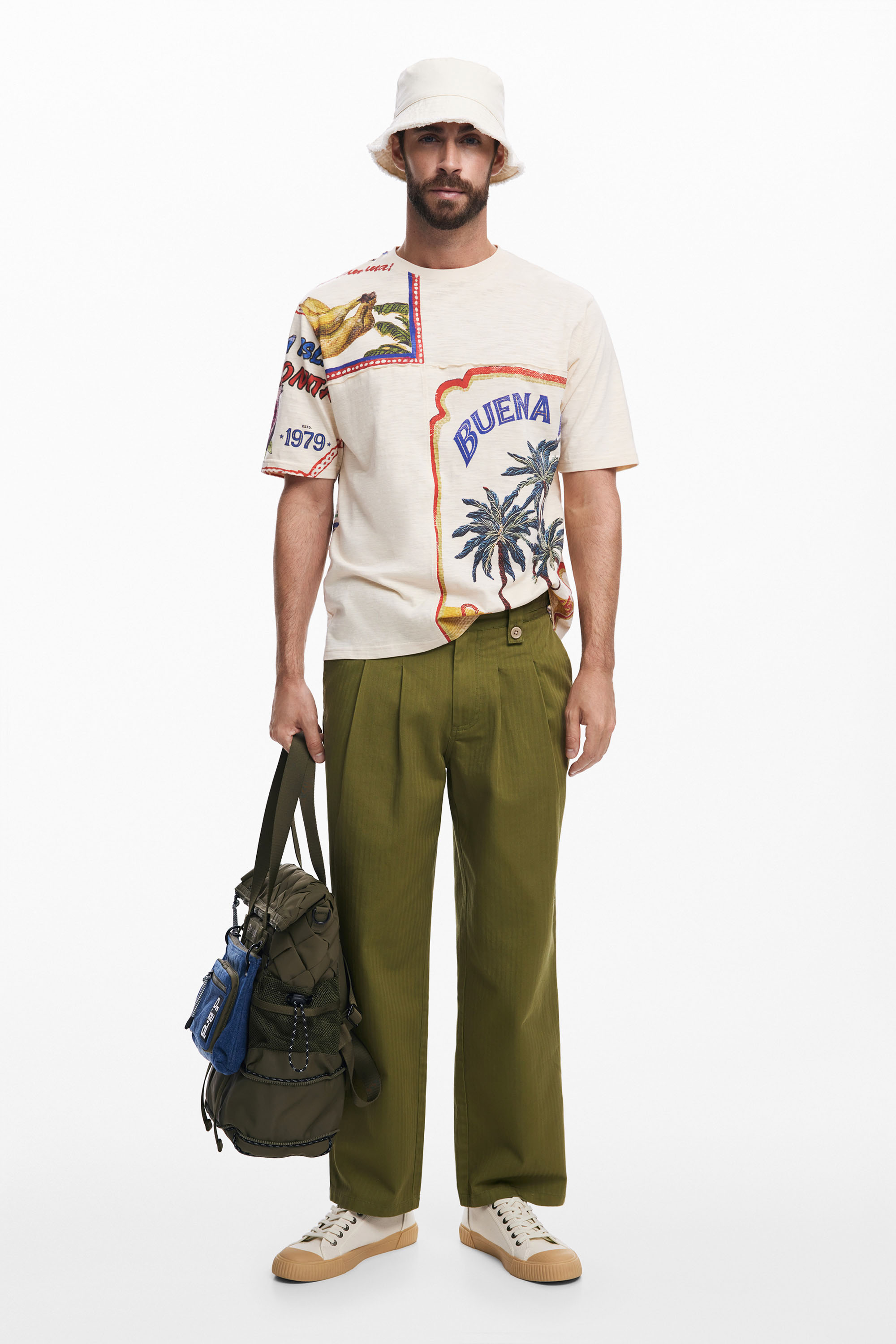 Desigual - GUSTAVO - Férfi póló