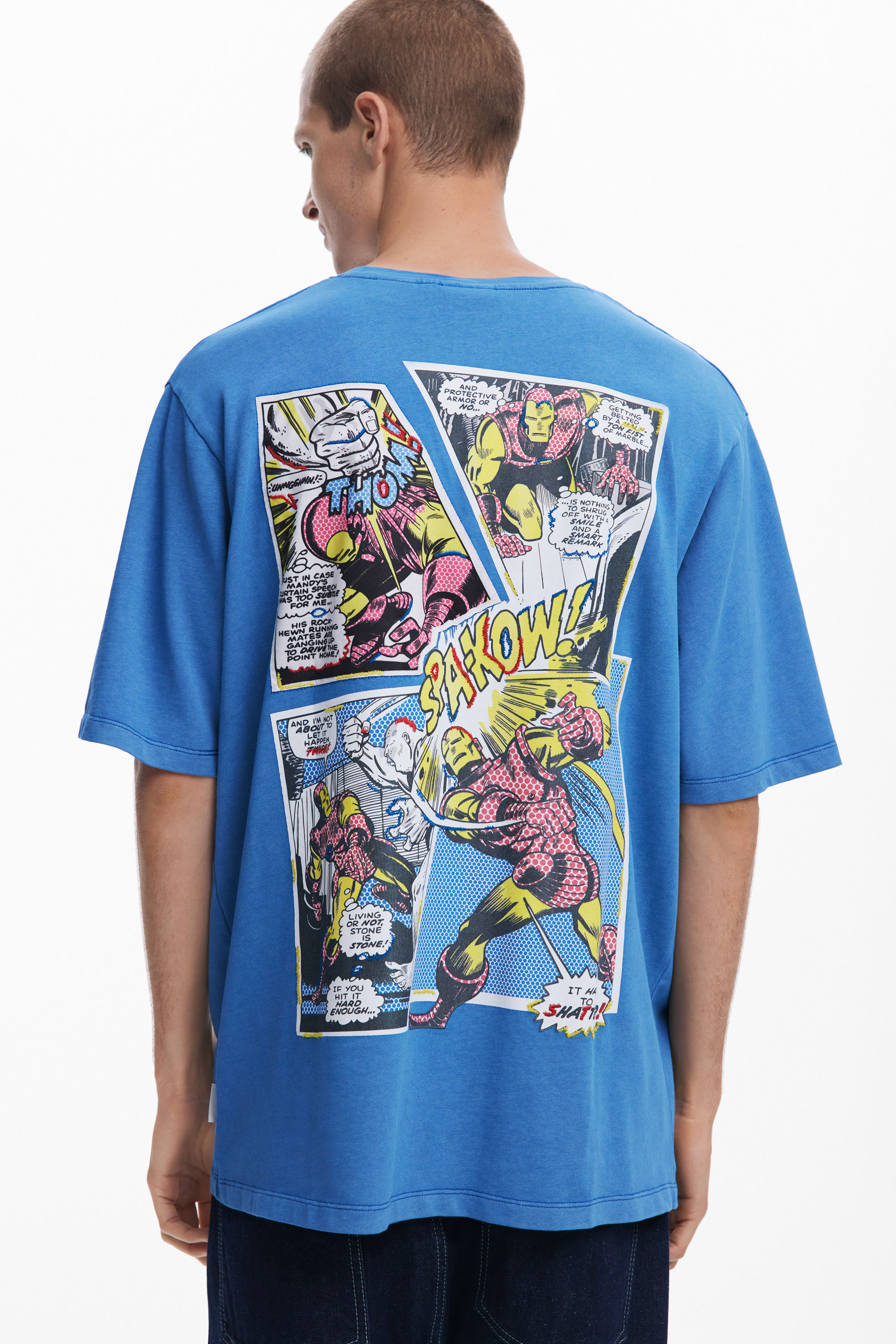 Desigual - MARVEL/ALE - Férfi póló